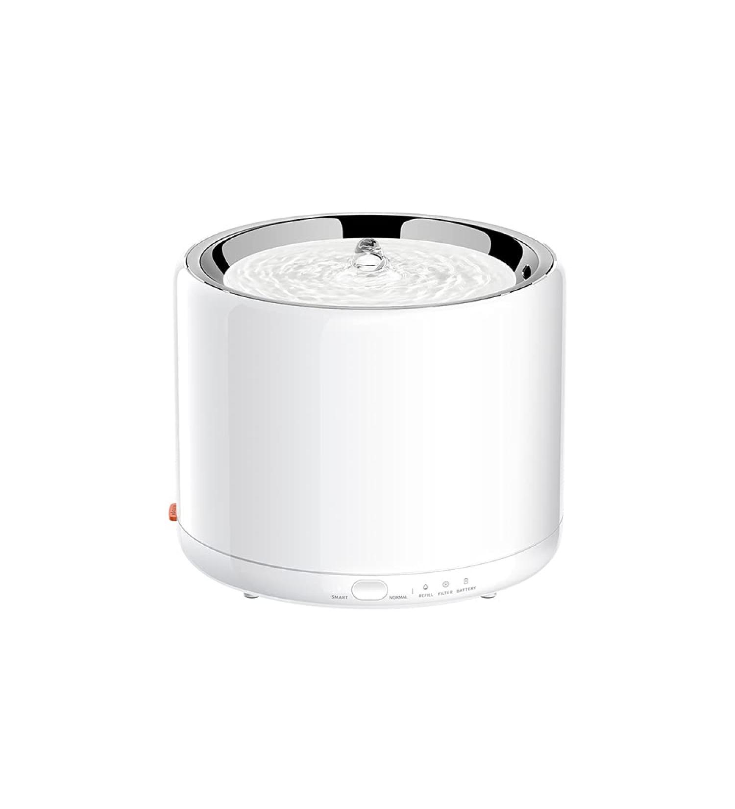 PETKIT Eversweet 3 Stainless Steel Water Fountain - Automatic Dispenser for Cats and Dogs - Ultra-Quiet with LED Light - Dual Modes - Buy Online on GoSupps.com