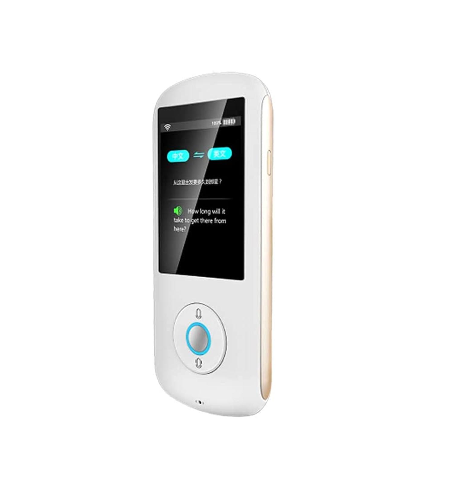 Voice Translator Devices Offline Language Translator Device Smart Language Voice 2.4 Inch Touch Screen 26 Languages WiFi Pocket Electronic Translators Learning Traveling Shopping Hello (White) - Buy Online on GoSupps.com