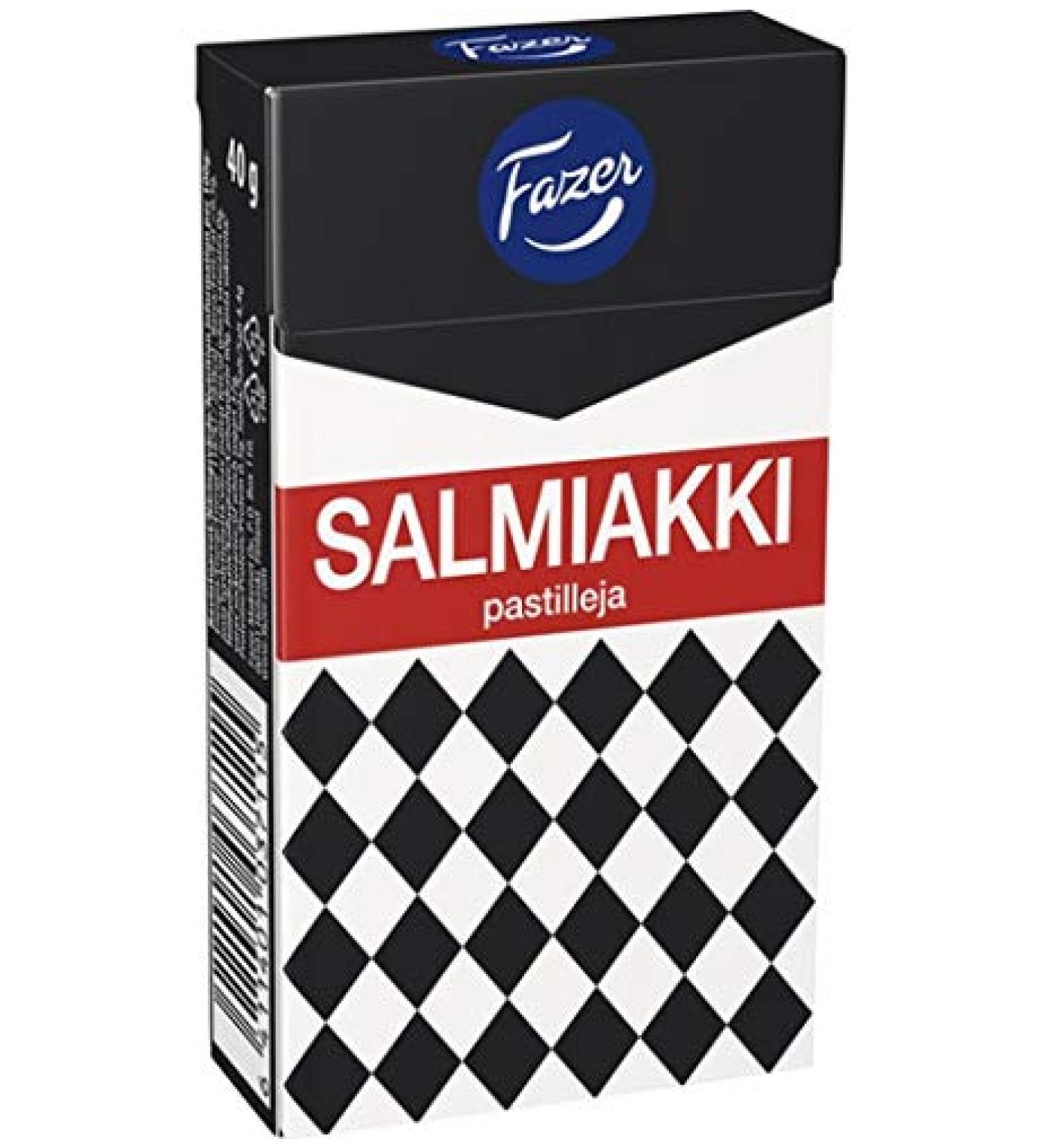 Fazer Fazer Salmiakki pastilles Lakritze 20 boxes of 40 g