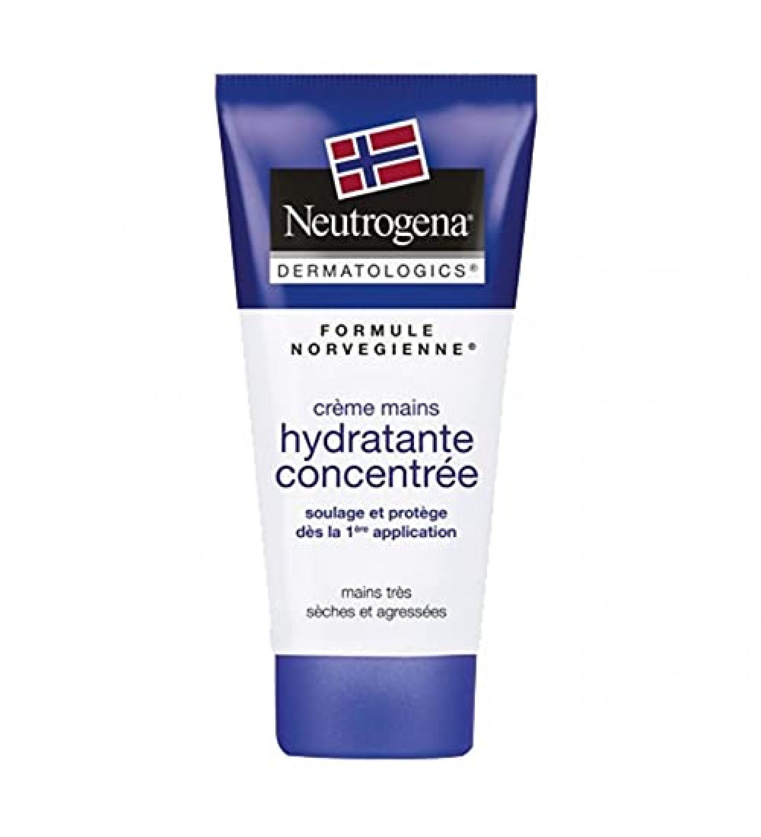 Neutrogena Norwegian Formula Moisturizing Hand Cream Concentrated Very Dry and Aggressed Hands 75 ml (Pack of 2)