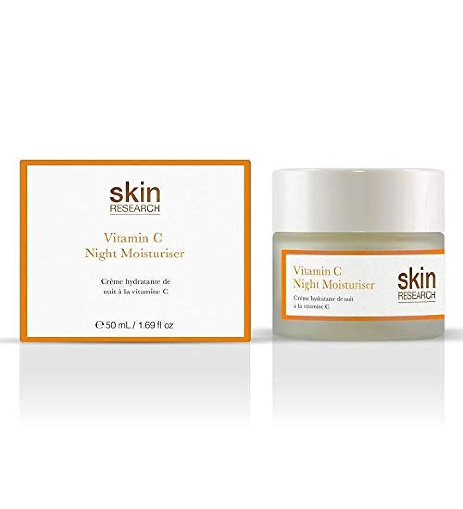 Skin Research Vitamin c night moisturizer 1.69 fl oz