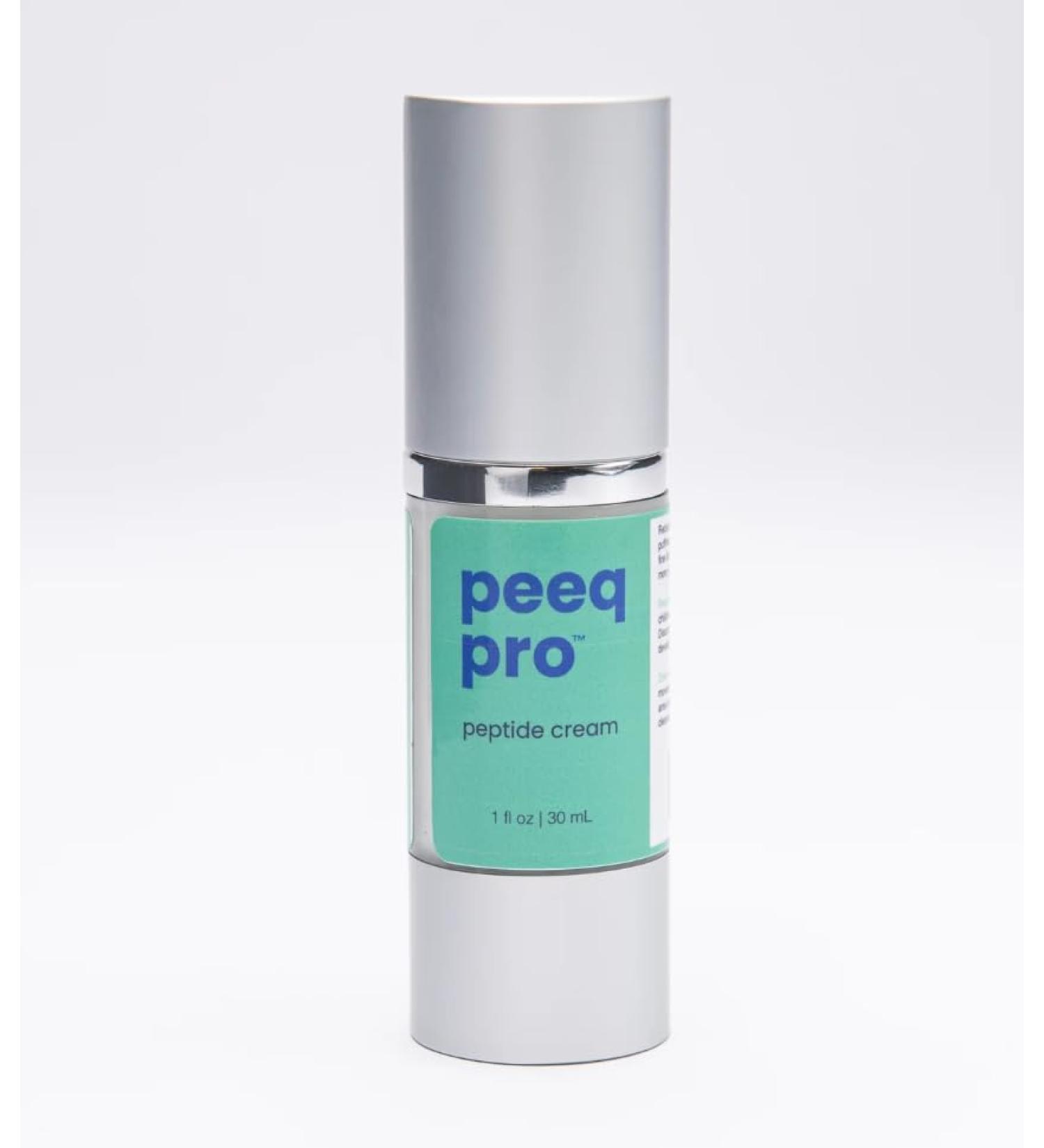 Peeq Pro Peptide Cream Anti-Aging Eye Treatment with Hyaluronic Acid and Vitamin A 1 fl oz