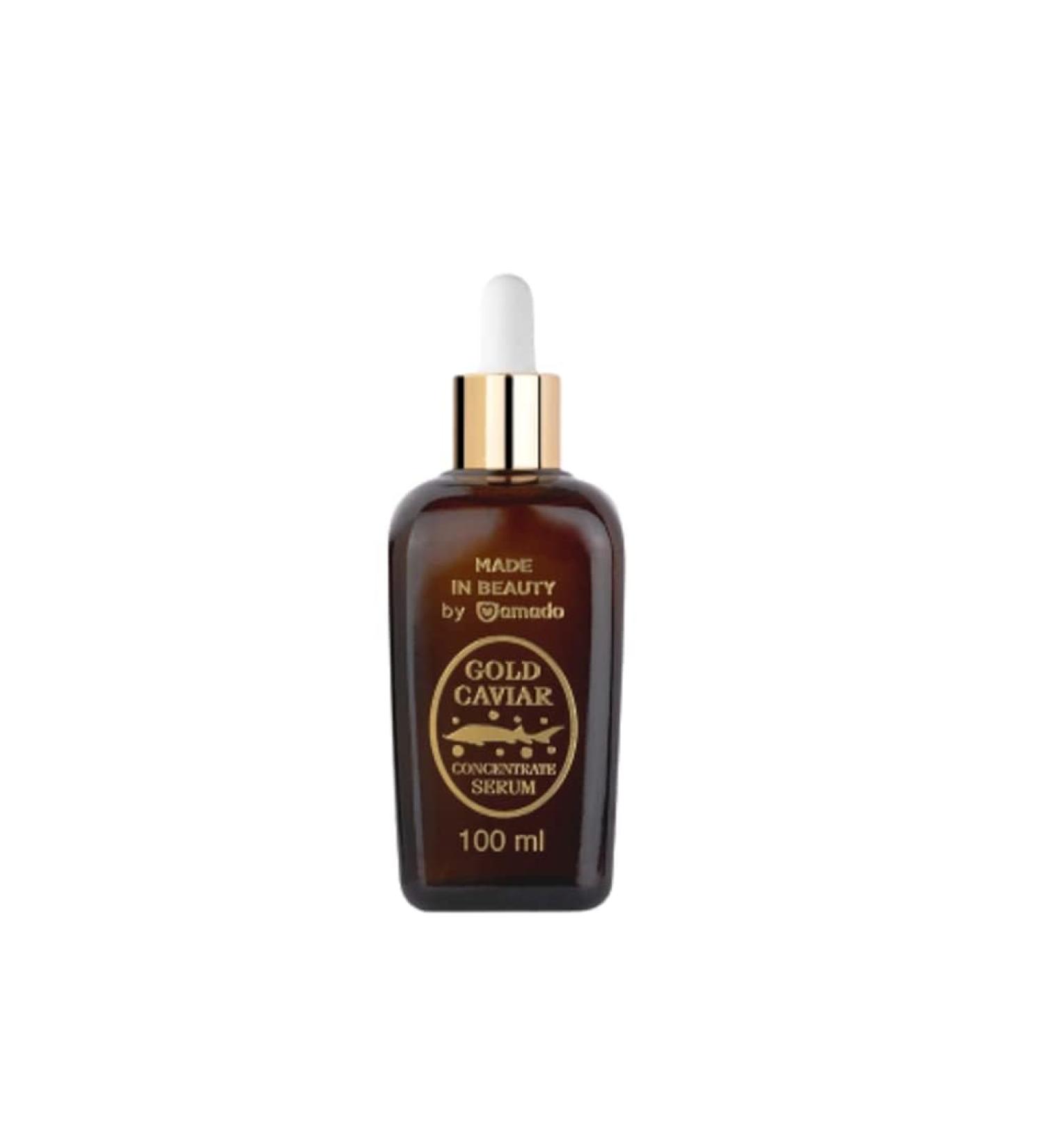 Amado Gold Caviar Concentrate Serum 100ml - Luxury Anti-Aging Skincare | International Shipping - Buy Online on GoSupps.com