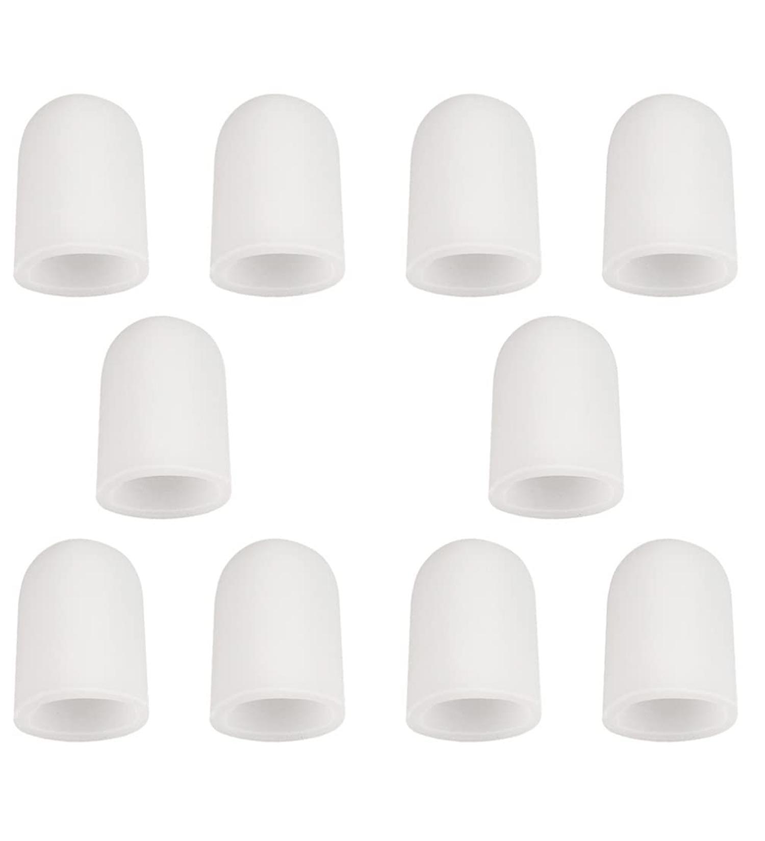 Buy Silicone Gel Finger Tips 5 Pairs Reusable Rubber Pads for Money Counting & Writing Durable Finger Protectors & Covers - Buy Online on GoSupps.com