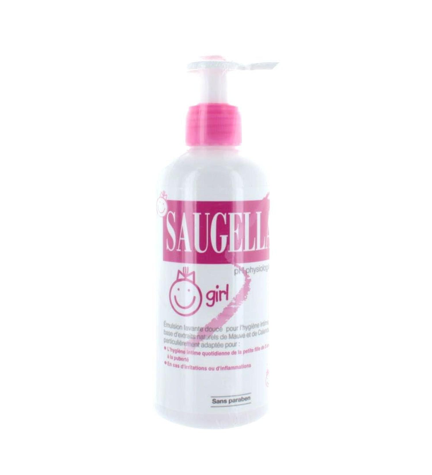 Saugella - Girl Gentle Cleansing Emulsion Pump Bottle 200ml Saugella