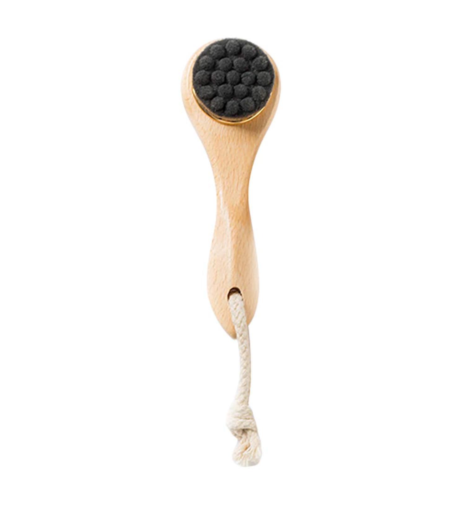 Pcivzxam Bamboo Wood Handle Cleansing Brush Tools Soft Fber Hair Manual Face Brush Cleaning Face Brushes - D - Buy Online on GoSupps.com