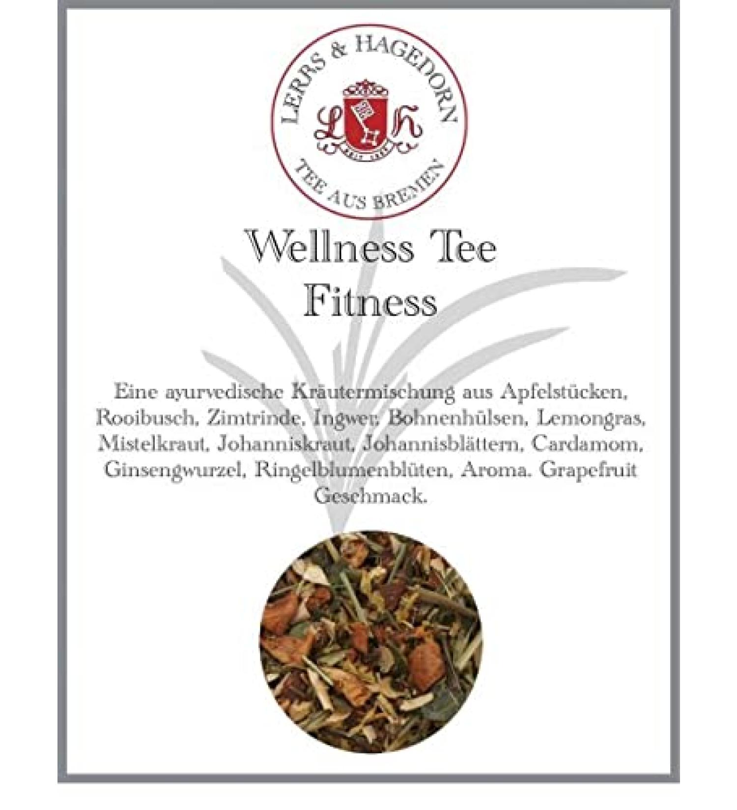  Lerbs & Hagedorn Wellness Tee Fitness 250 g - Buy Online on GoSupps.com