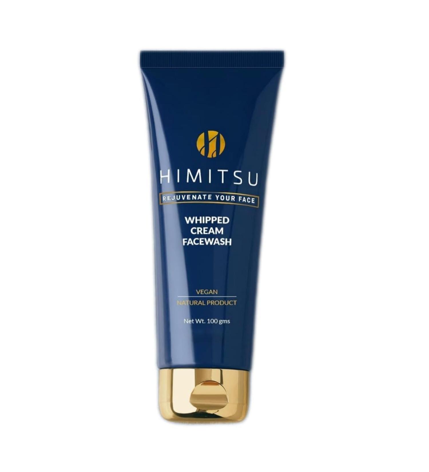 H immit su Vitamin C & Hyaluronic Acid Face Wash for Brightening Deep Cleaning Hydrating & Moisturising Gentle Whipped Cream Texture Facial Cleanser with Glycine & Cinnamon for All Skin Types 100g - Buy Online on GoSupps.com