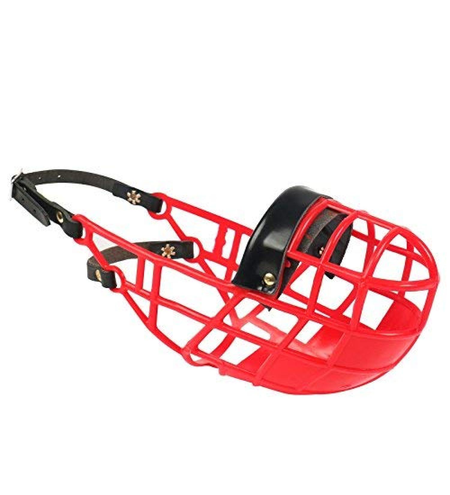 Buy Don Pare Muzzle Model 101 in Red - Ideal for Dog Racing Kennels & Car Travel | Amathings - Buy Online on GoSupps.com