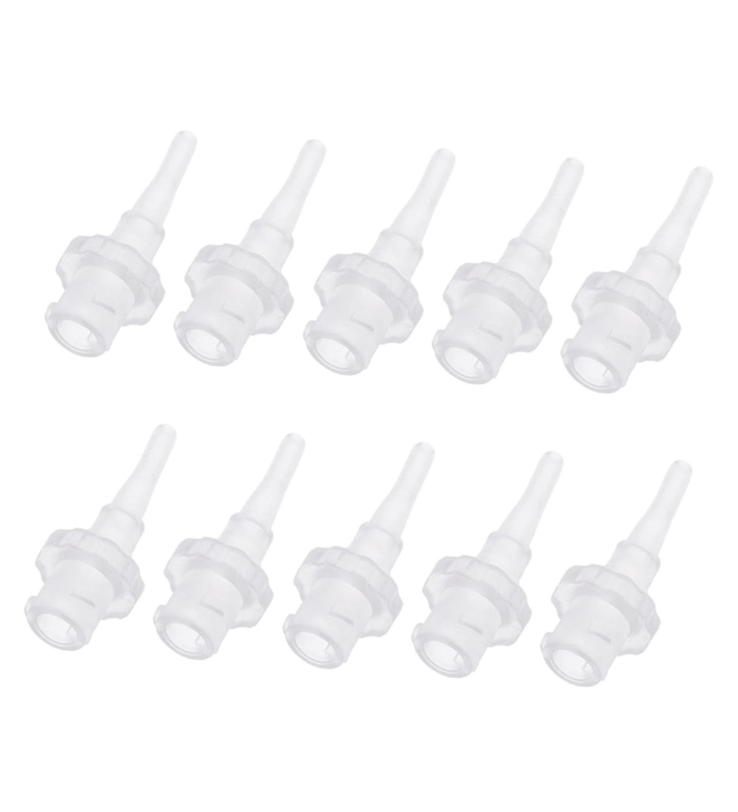 Mikinona 10pcs Disposable Ear Washer Tips for Ear Cleaning Sturdy PP Replacement Nozzle Suitable for All Ages Easy Outdoor Use and Hygienic Disposal - Buy Online on GoSupps.com