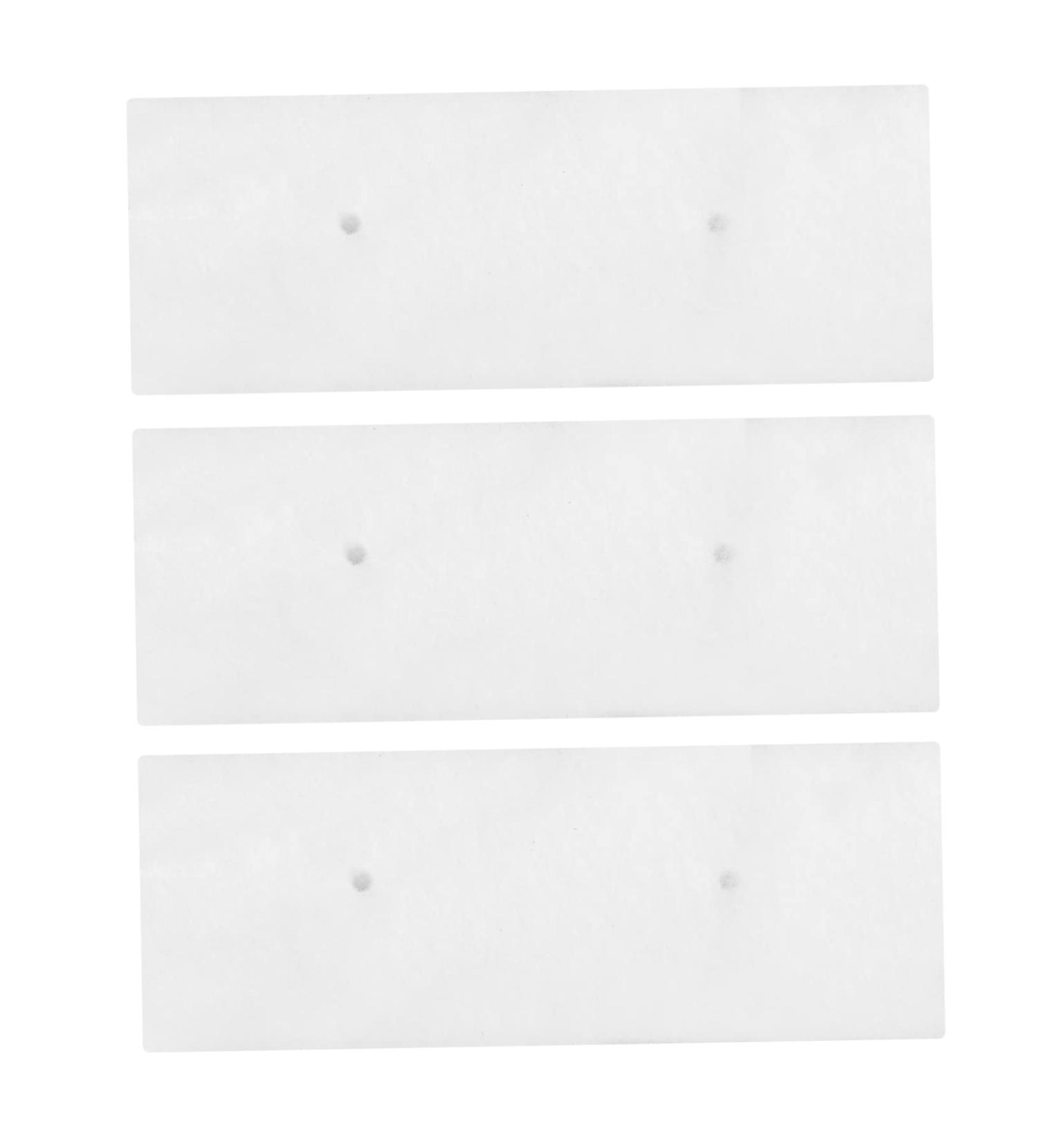 30 Pcs Glass Wiper Accessory Bag Magnet Glass Wipe Magnetic Window Cleaner Strip Double Sided Window Cleaner Refill Window Cleaner Rubber Strip Double Layer Cotton Felt White White 10.5X4CM - Buy Online on GoSupps.com