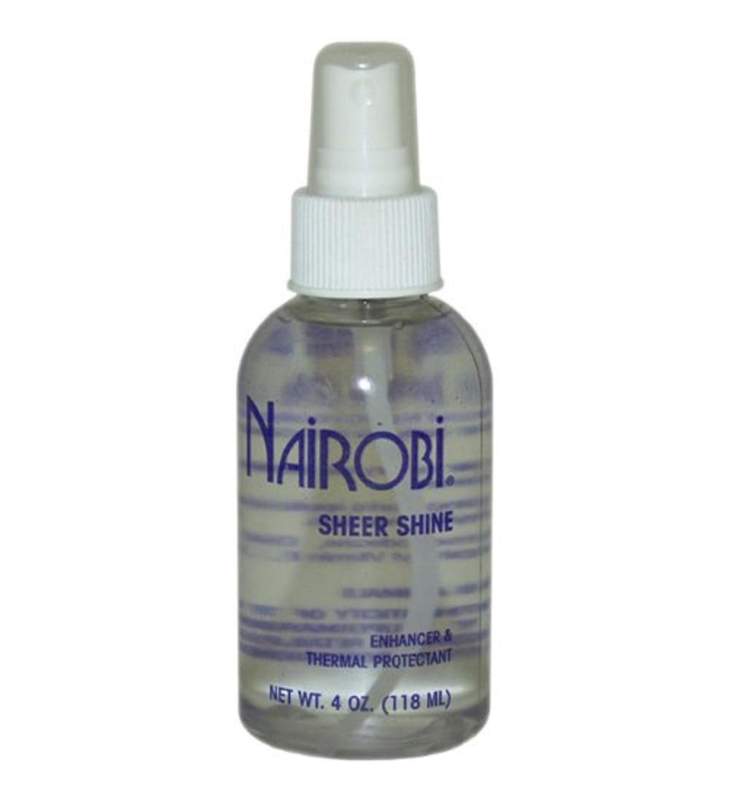 Nairobi Sheer Shine Thermal Protectant for Unisex 4 Ounce 4 Ounce (Pack of 1)