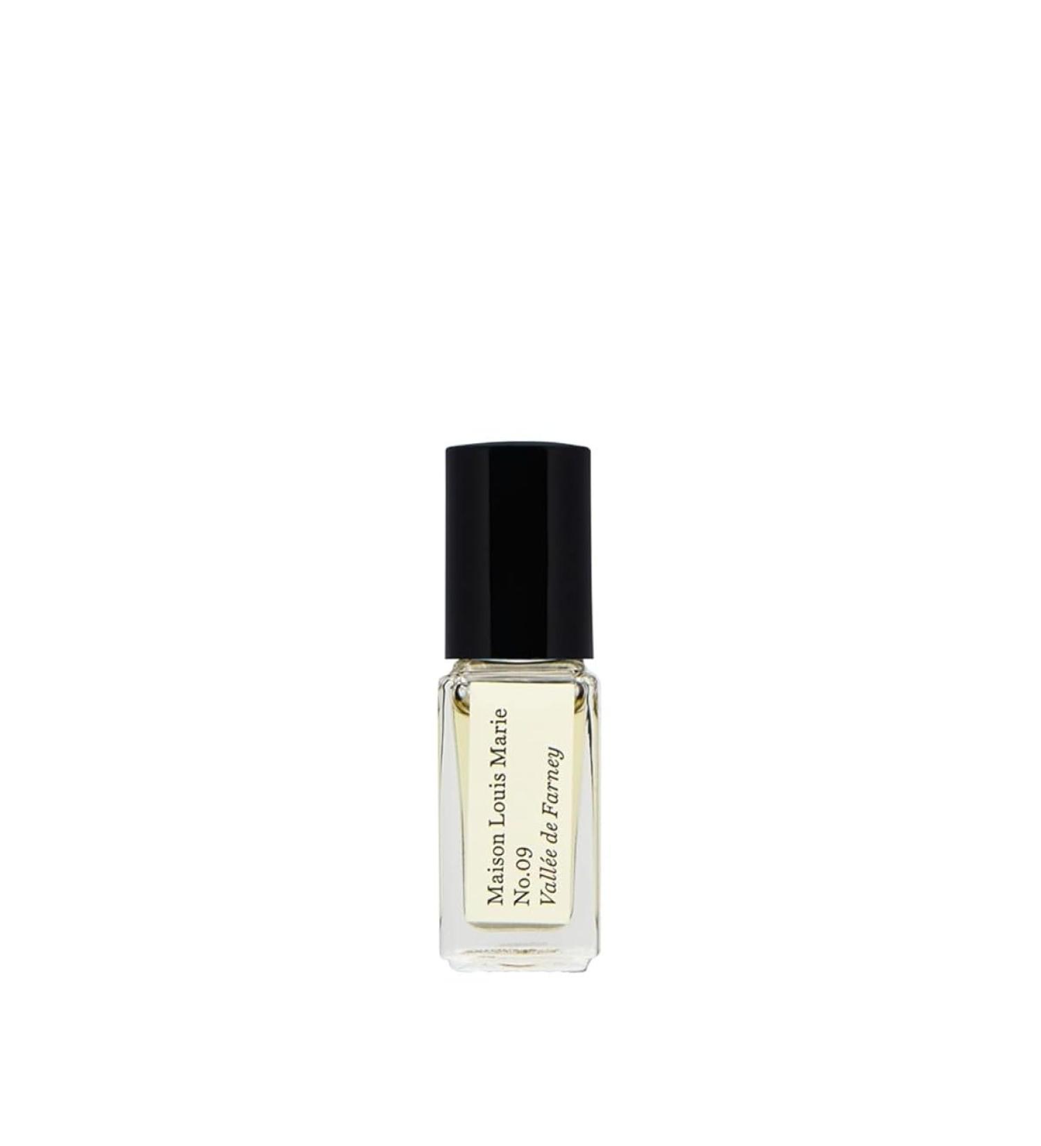 Maison Louis Marie - No.09 Vall e de Farney Natural Roll-On Perfume Oil Sample | Luxury Clean Beauty + Non-Toxic Fragrance (0.1 fl oz | 3 ml) - Buy Online on GoSupps.com