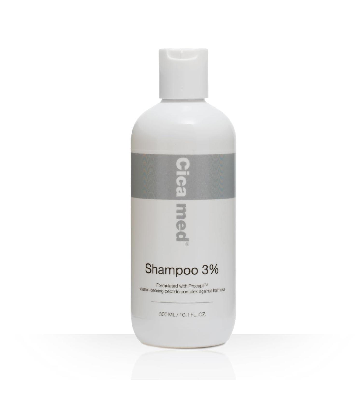 Hair Loss Treatment Shampoo 3% with Procapil - Effective Medical Solution for Thinning Hair - Buy Online on GoSupps.com