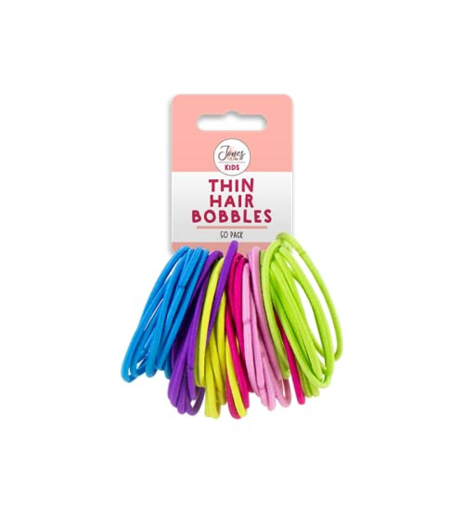 Multicolor Hair 50 Bobbles No Pull Ponytail Holders Medium Soft Elastic Ties Bands For Thick Curly And Straight Hairs Accessories Of Women And Girls Ideal For A Wide Range Of Styling (kids) - Buy Online on GoSupps.com