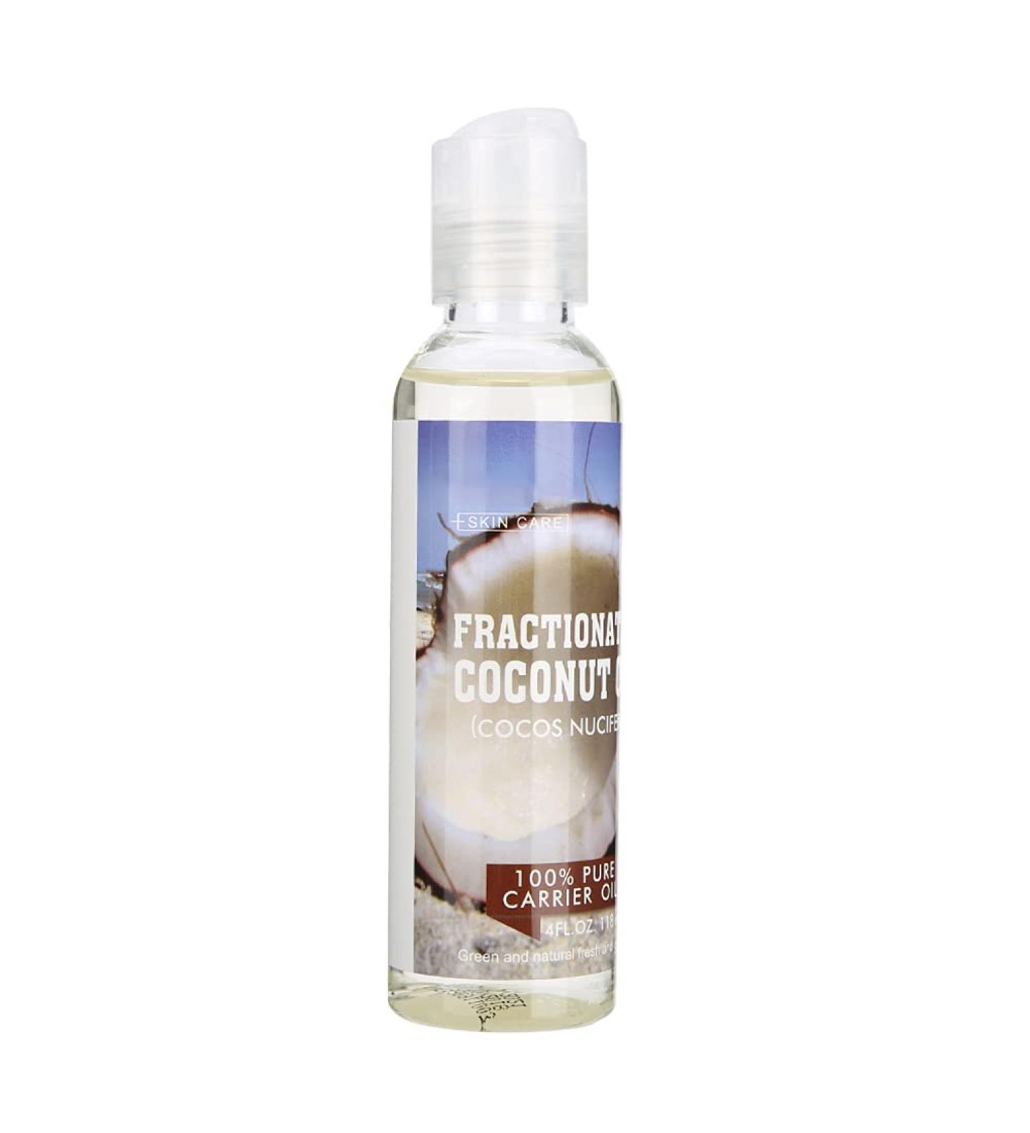 Natural Coconut Massage Oil - Cold-Pressed Aromatherapy Carrier Oil with Pure Plant Extracts for Daily Body Care 118 ml - Buy Online on GoSupps.com