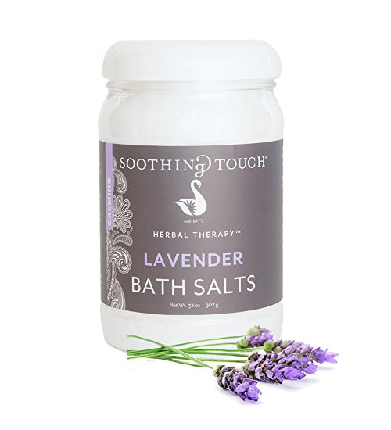 Soothing Touch Lavender Bath Salt 32 oz CASE (6)