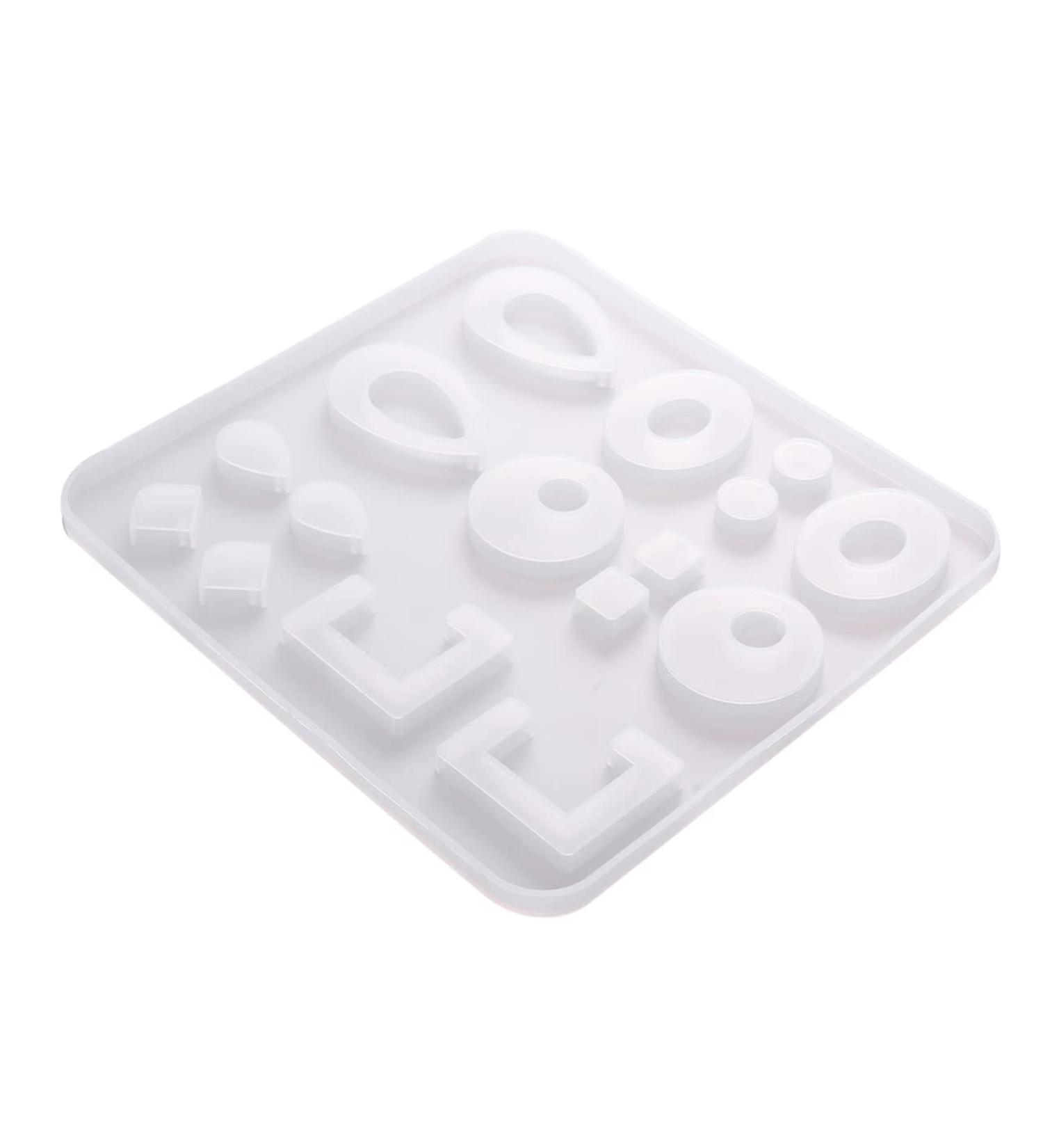 NUOBESTY 1pc Silicone Molds Resin Epoxy Ornaments Mold Jewelry Molds Epoxy Resin Accessories Necklace - Buy Online on GoSupps.com