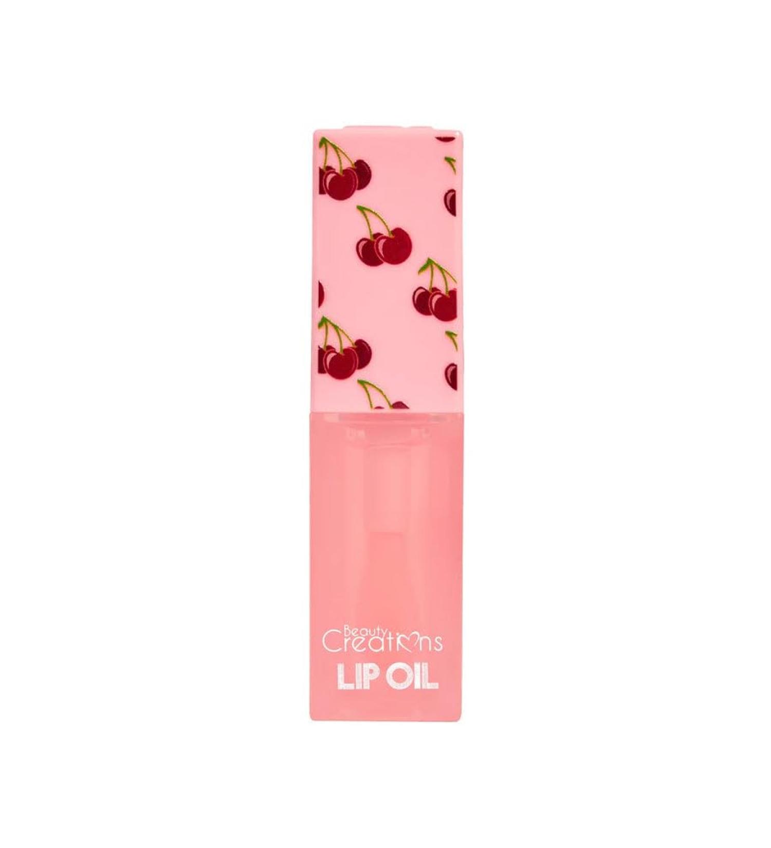 Buy Beauty Creations Cherry Lip Oils - Jojoba Oil & Vitamin E Infused - Nourishing & Hydrating - Buy Online on GoSupps.com