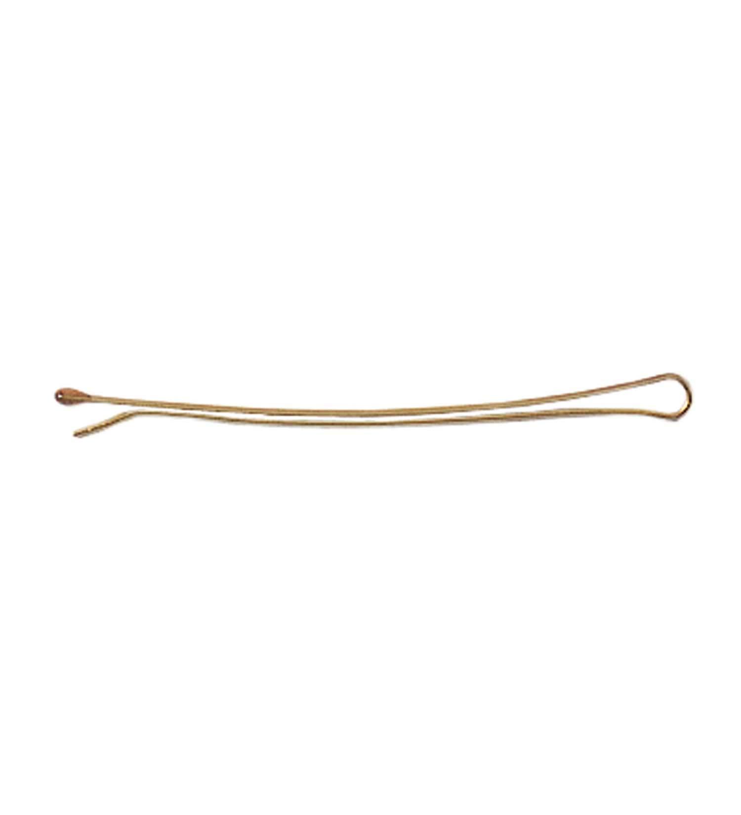 Prym baronesse hair clips 5cm gold 12 pack