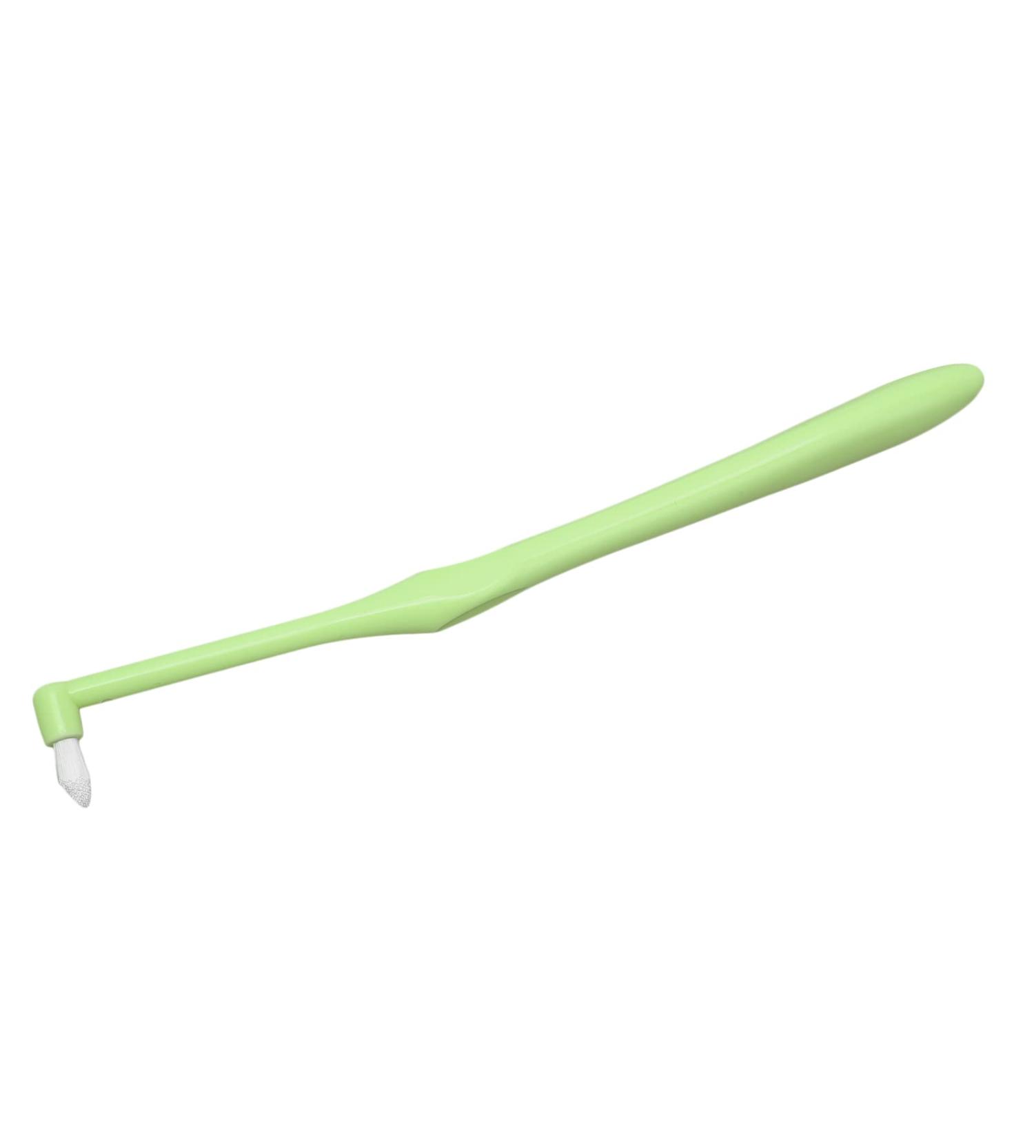 Verdant Touch Orthodontic Toothbrush | Interdental Cleaning Brush | Eco-Friendly Green Single Pack - Perfect for Braces Care - Buy Online on GoSupps.com