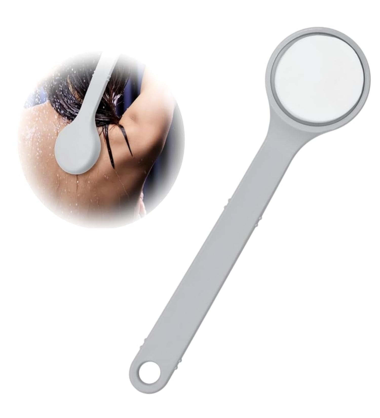 Lotion Applicator with Long Handle for Self-Application - Portable Back Brush for Cream - Shower Accessory (1PCS) - Buy Online on GoSupps.com