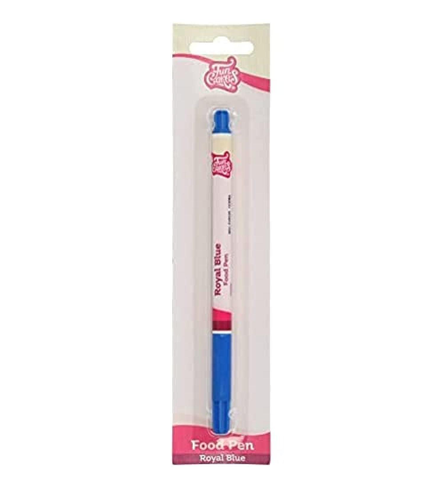 FunCakes Food Pen Royal Blue: Writer with 100% Edible Ink Flexible Tip for both thick and thin lines.Great for personalizing your treats with Messages Quick drying time Halal certified - Buy Online on GoSupps.com