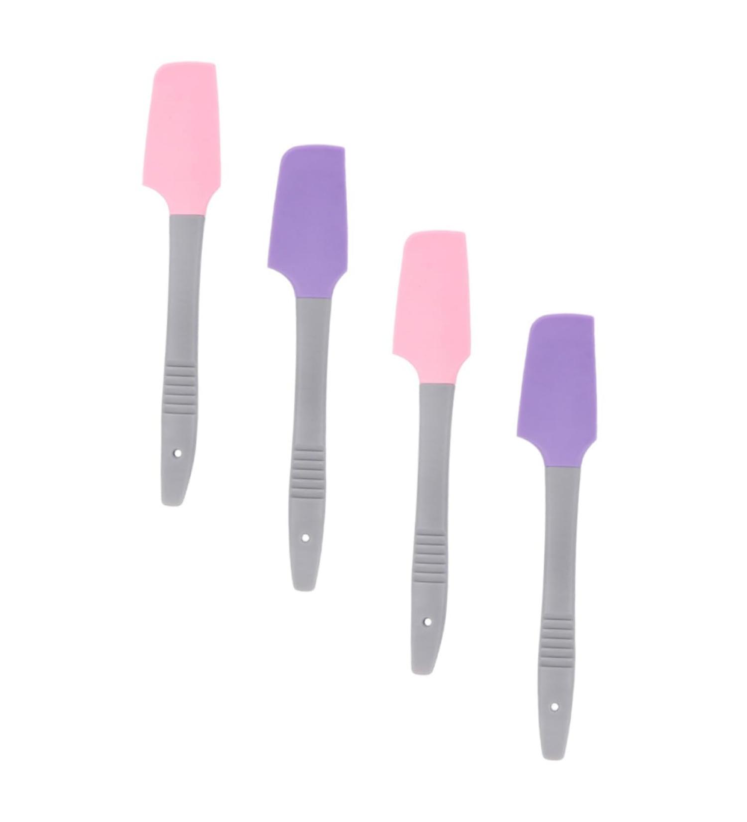 Magiclulu 4-Piece Silicone Wax Spatula Set | Hair Removal & Skincare Tools | Ideal for Waxing Supplies - Buy Online on GoSupps.com