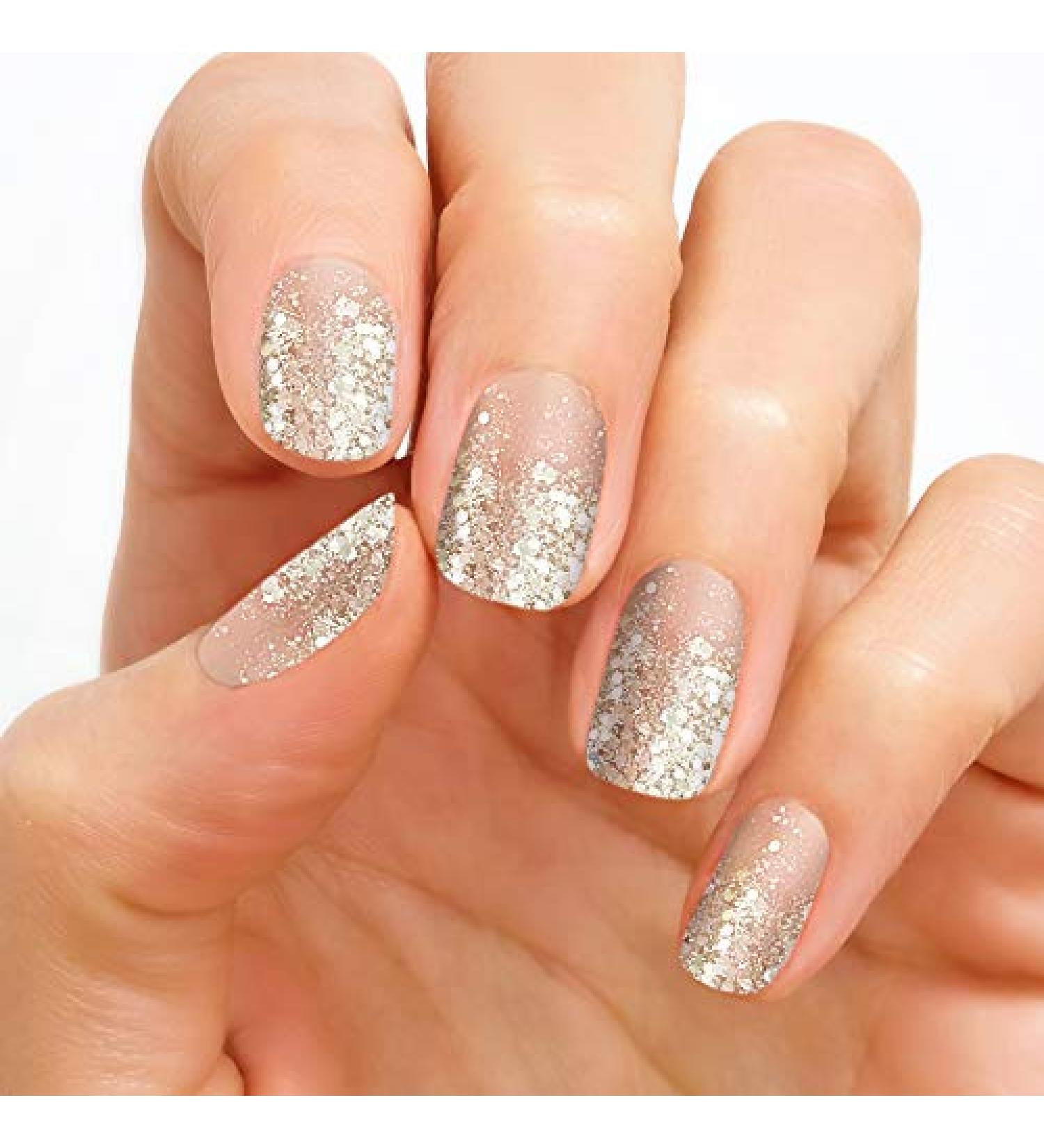 Color Street Glitter Dipped Nail Polish Strips - Dripping In Diamonds - Buy Online on GoSupps.com