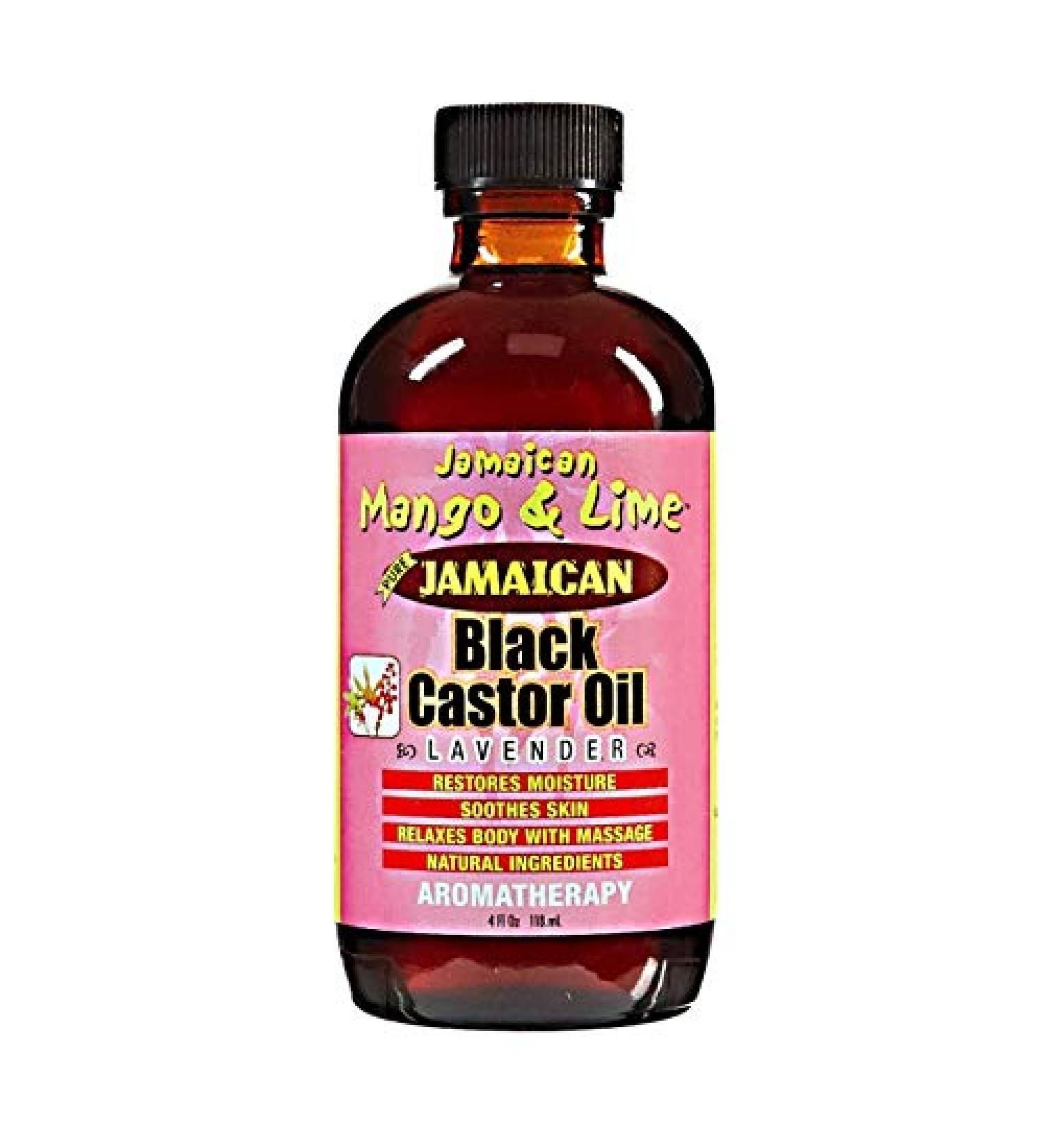 Jamaican Mango Lime Black Castor Oil Lavender 02257 4oz