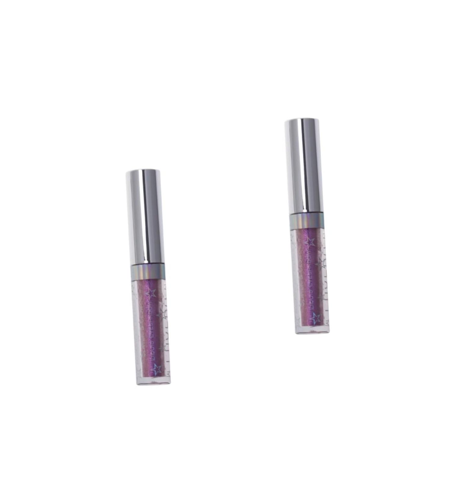 Beavorty Purple Eyeliner 2pcs Eyeshadow Liquid Eyeliners Glitter Eyeliner Glow Liquid Women Makeup Eye Shadow Eyeshadow - Buy Online on GoSupps.com