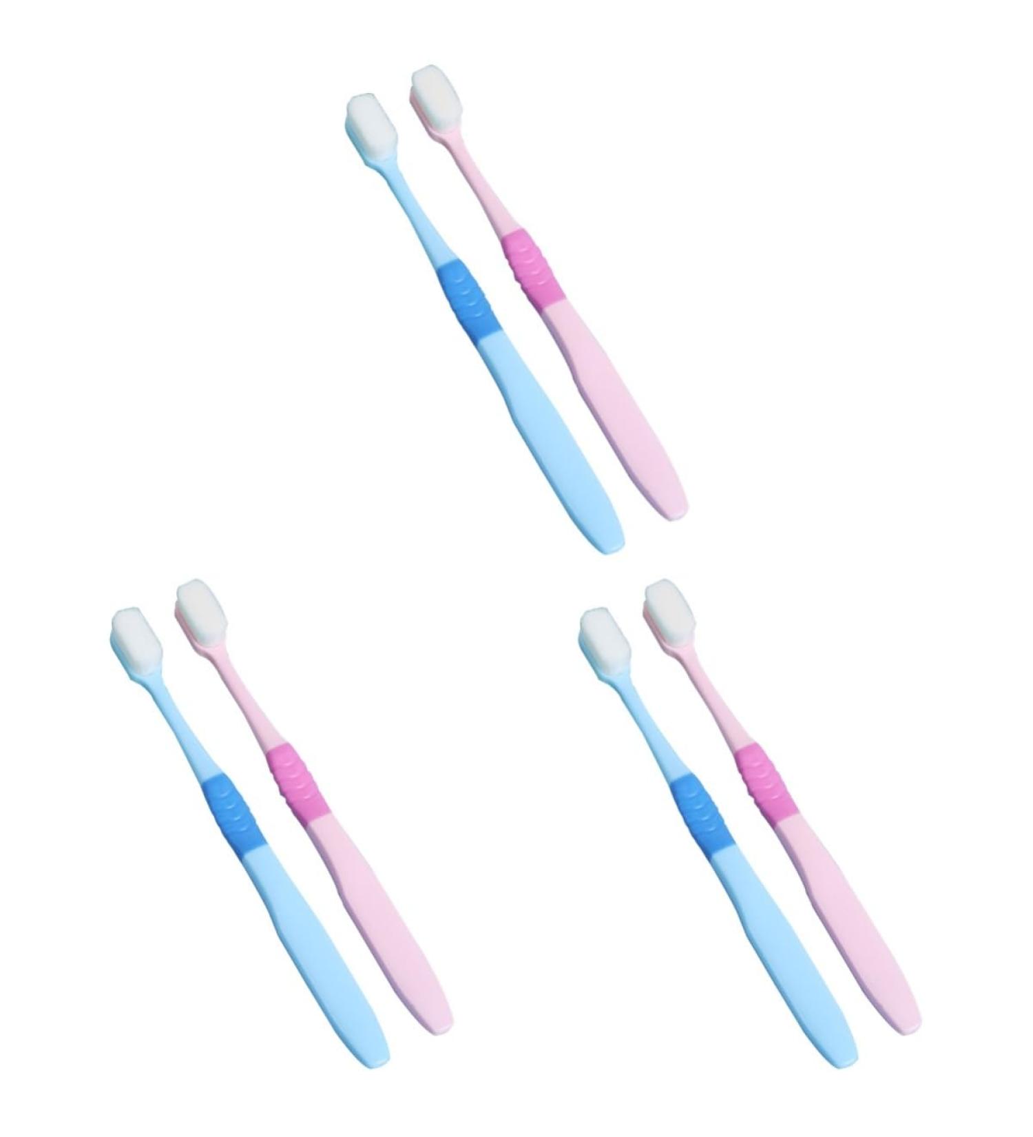 Minkissy 6x Toothbrush Holder - Soft Fur PP - Optimal Organization for Travel & Home - International Shipping Available - Buy Online on GoSupps.com