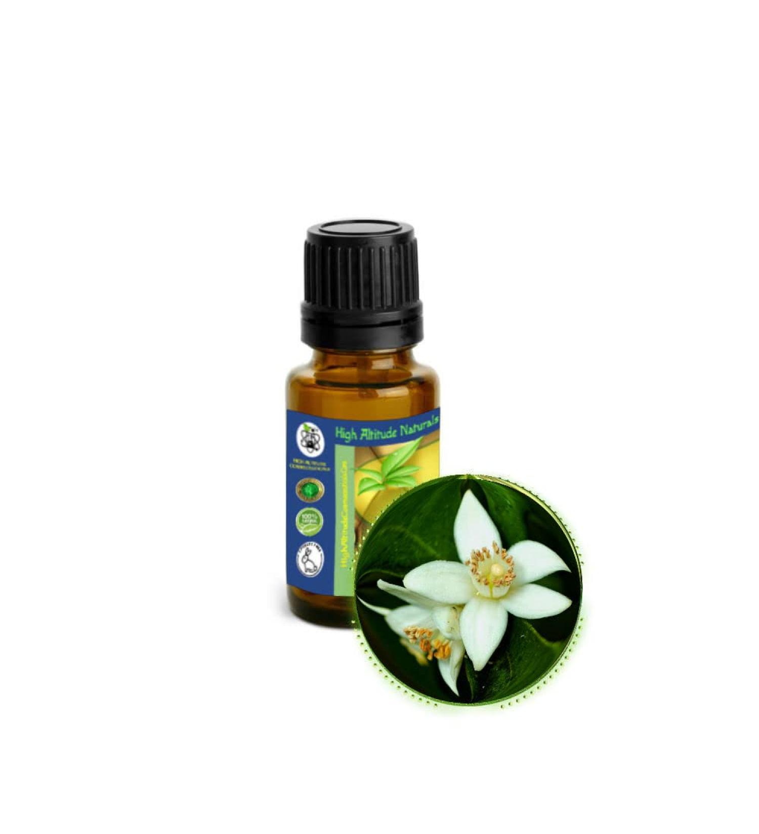 15ml (1/2oz) Neroli (Citrus Aurantium Orange Blossom) Essential Oil - 100% Pure Undiluted Uncut for Skin Care Aromatherapy Massage