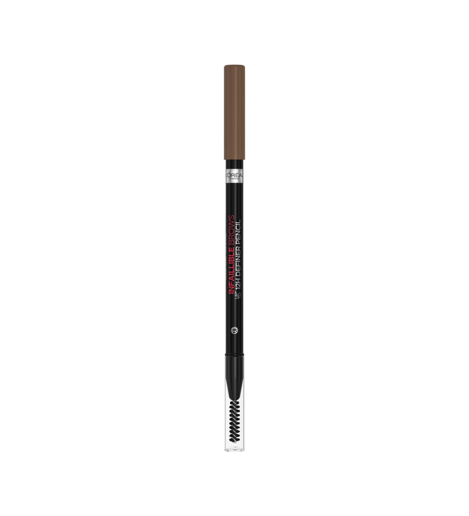 L Or al Paris Infaillible 12H Brow Definer Eyebrow Pencil Triangular Tip 3.0 Brunette - Buy Online on GoSupps.com