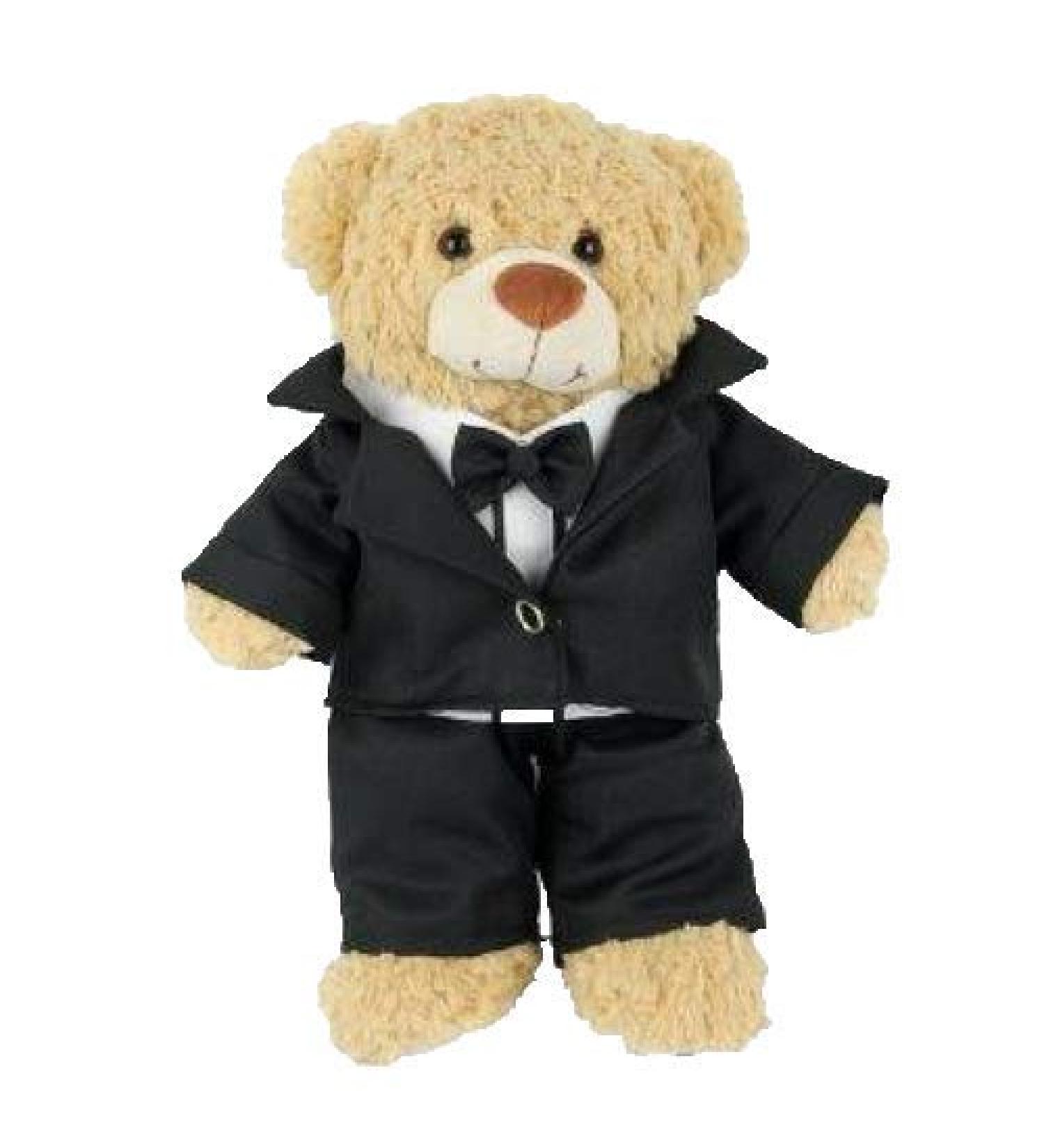 16 inch Tuxedo Groom Wedding Teddy Bear Clothes Outfit - BEAR NOT INCLUDED - Buy Online on GoSupps.com