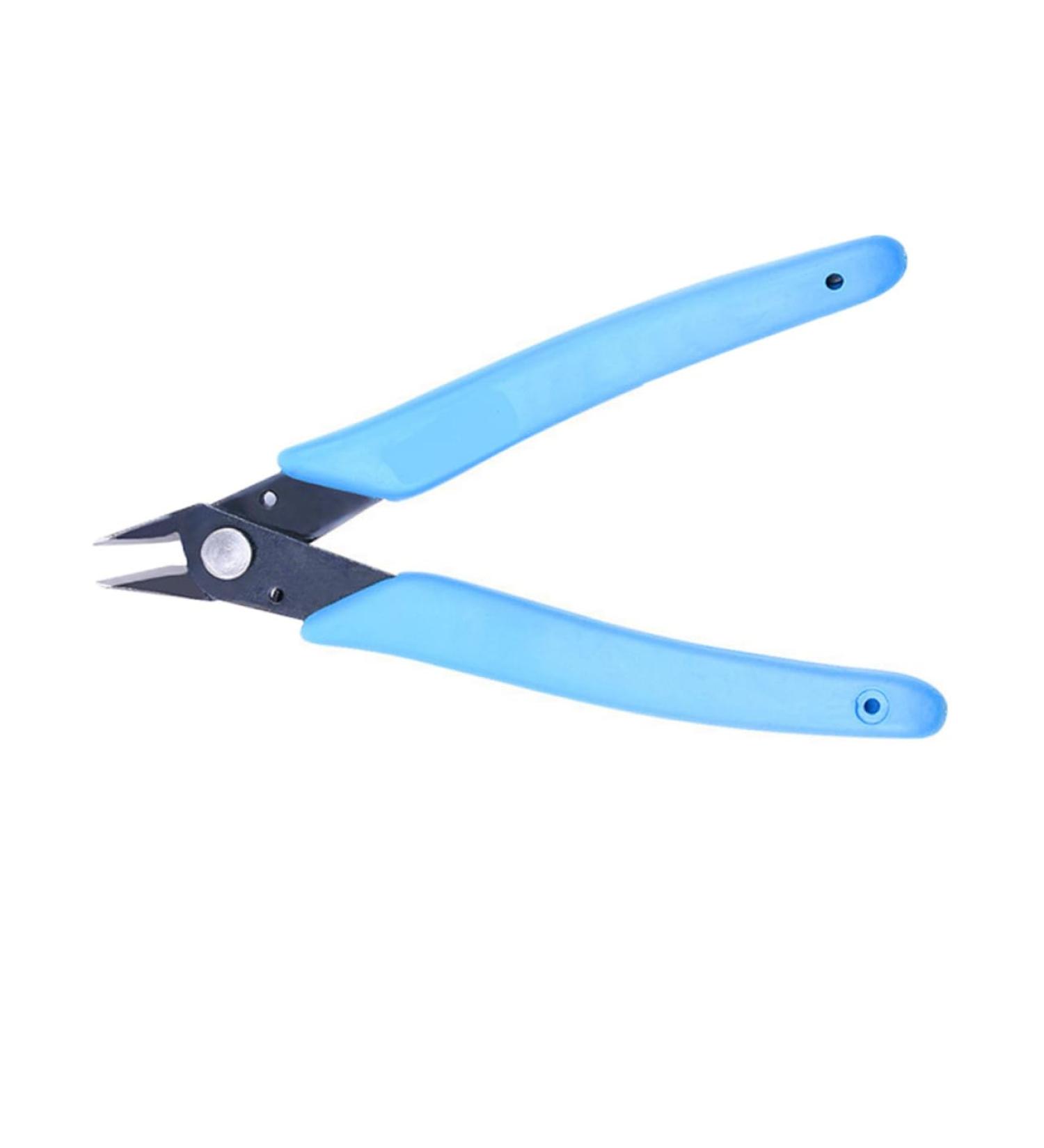 FOMIYES Nail Care Supplie Cuticle Fingernail Clippers Toenail Toenail Nippers Toenail File Fingernail File Rhinestone Outfit Fashion Jewelry Diagonal Pliers Manicure Blue 13*5cm - Buy Online on GoSupps.com