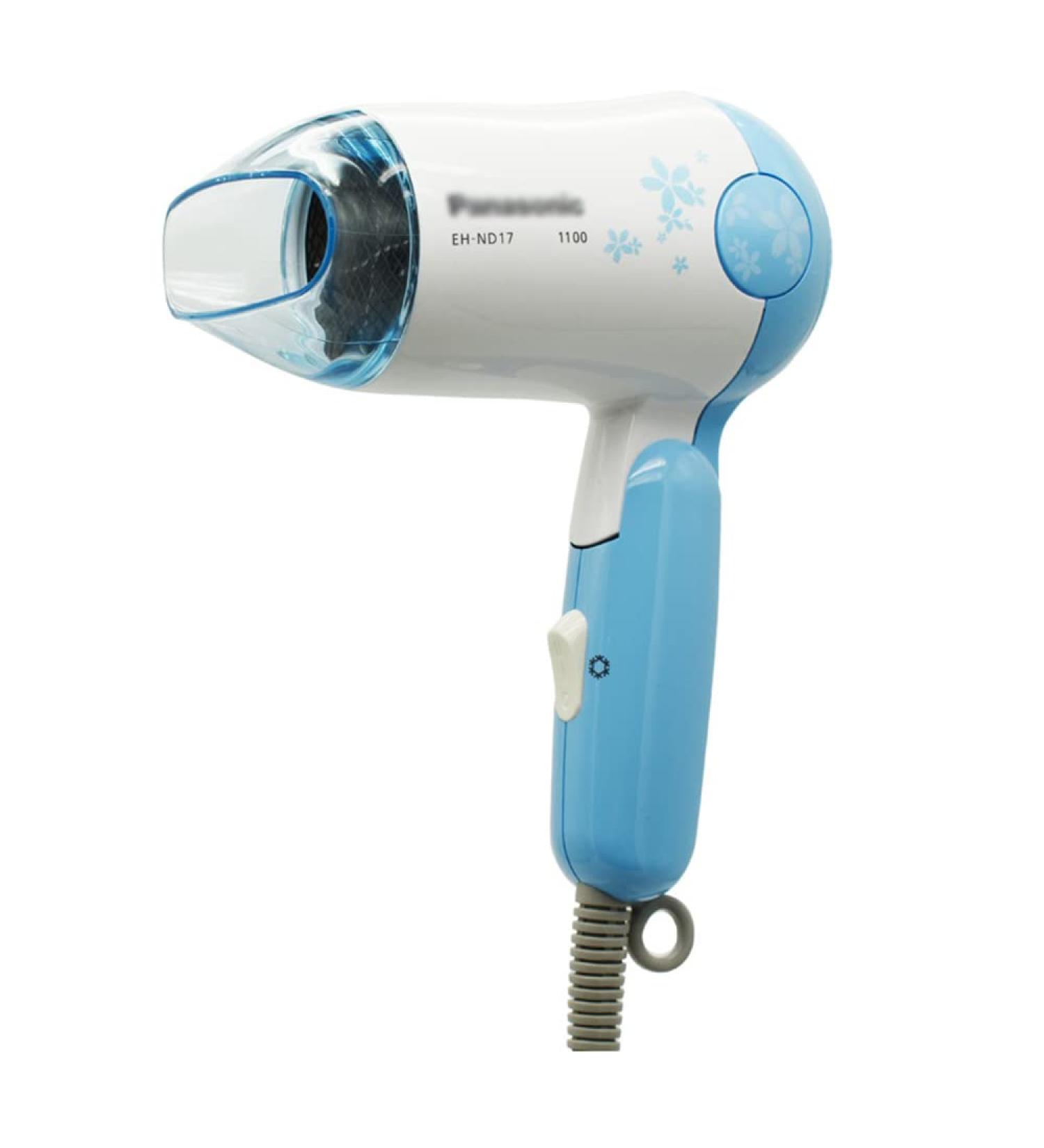 Cordless hair dryer 1100W mini hair dryer portable folding hair dryer small travel hair dryer (Blue) - Buy Online on GoSupps.com