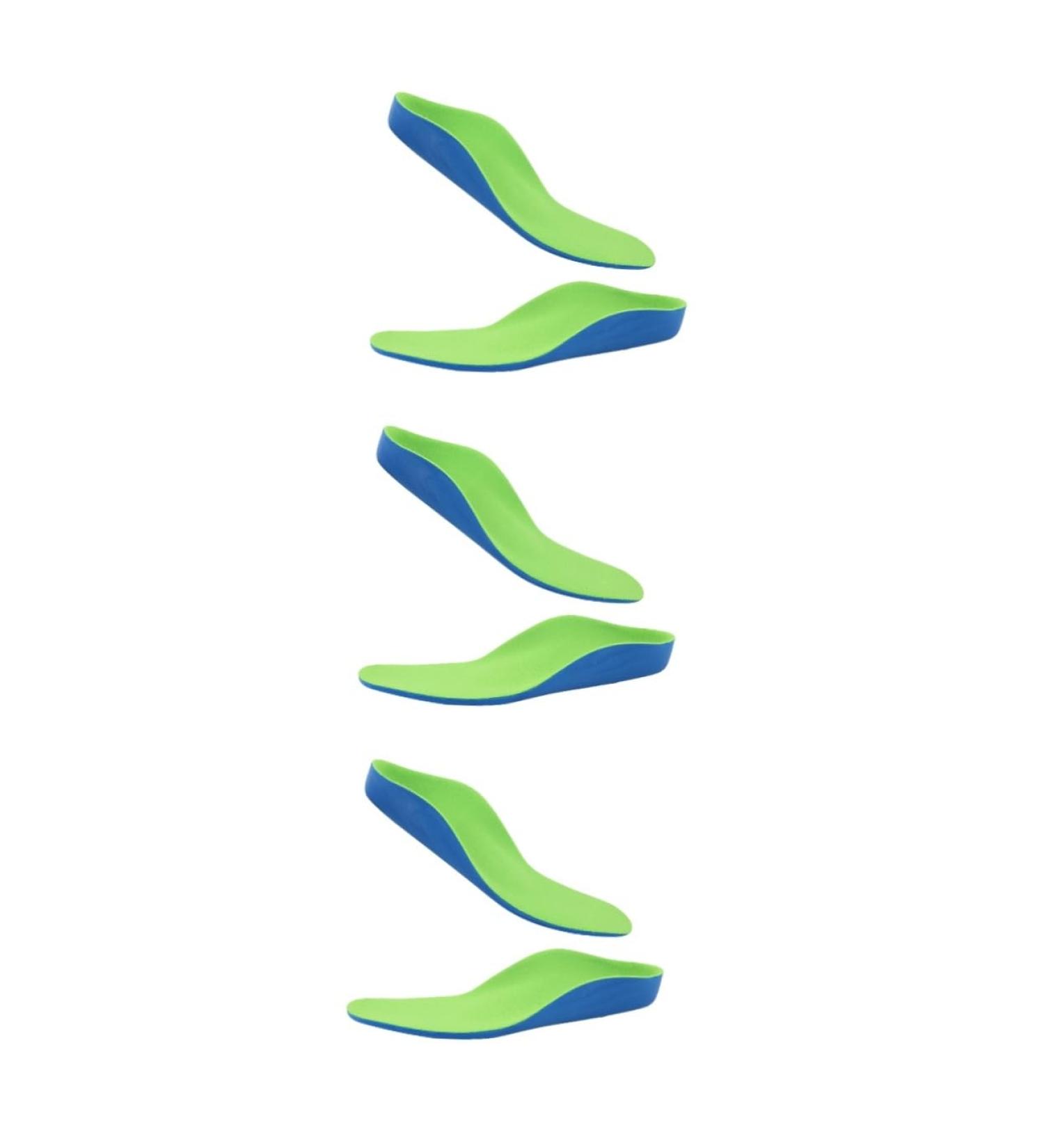 NOLITOY 3 Pairs Kids Soft Comfort Insoles | Orthotic Arch Support Inserts | Shockproof Foot Cushions for Children s Shoes - Buy Online on GoSupps.com