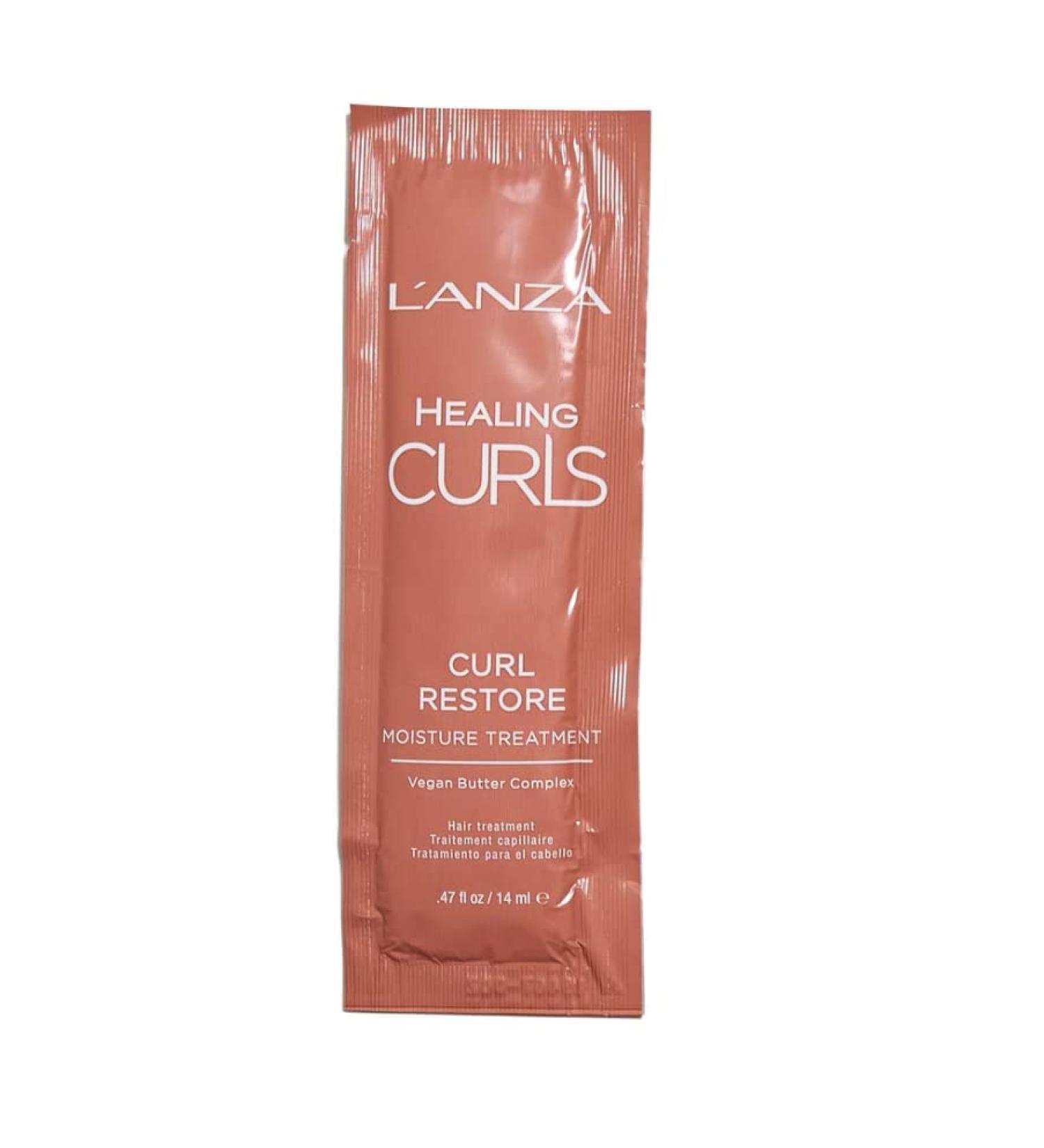 L'ANZA Healing Curls Moisture Treatment 0.50 Fl Oz Foil Pack - 1 Pack | Moisturizer - Buy Online on GoSupps.com
