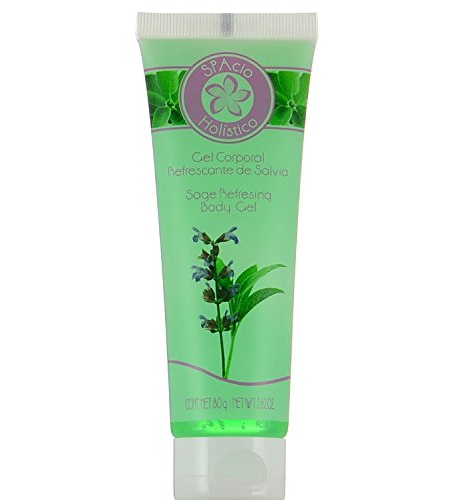 SPAcio Holistico Gel Corporal Refrescante de Salvia Sage Refreshing Body Gel 80 g / 2.82 oz