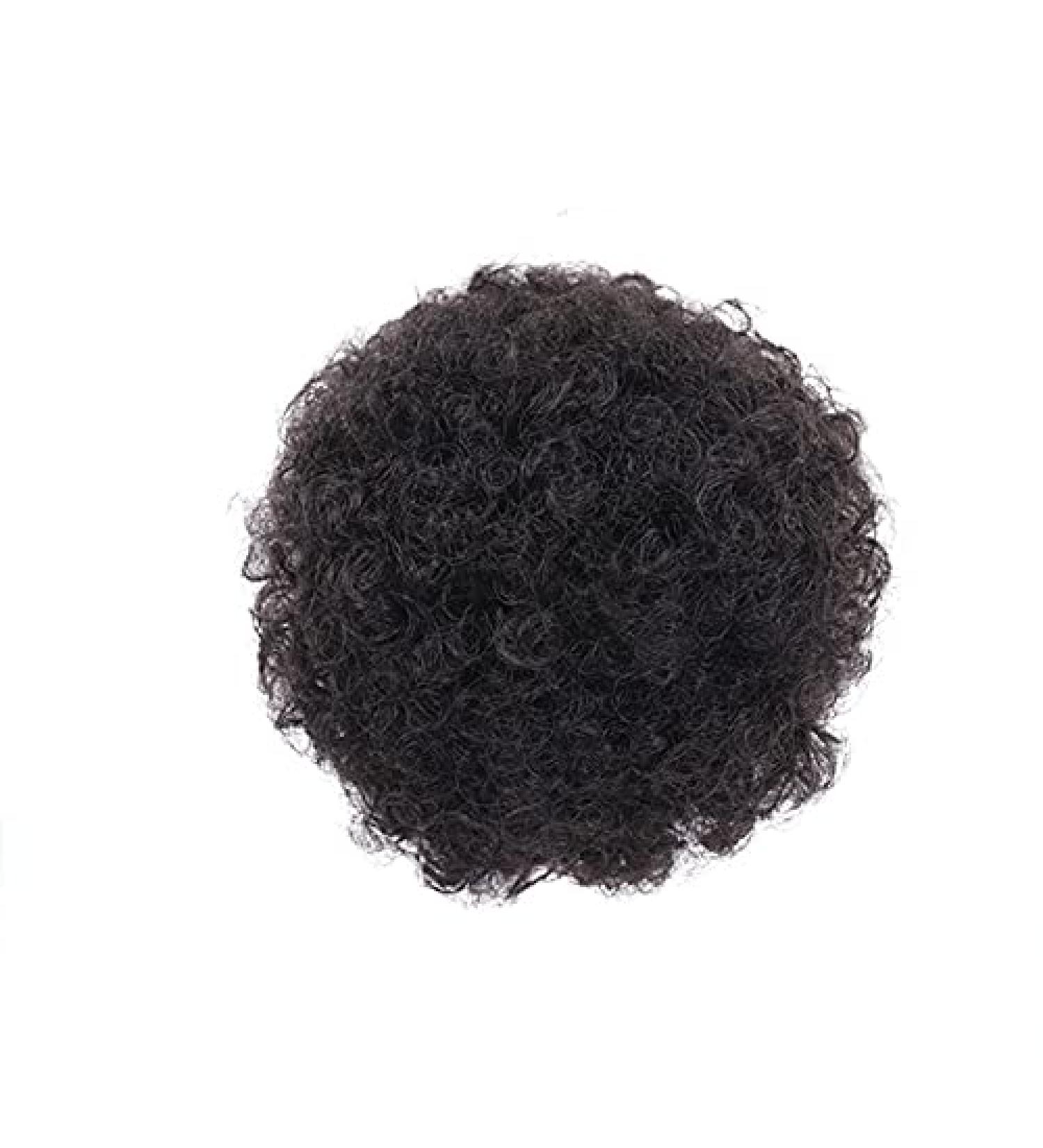 Buy Synthetic Buns Boy Wig | Afro Puff Hair Accessories for Ballerinas & Black Women - Ponytail FB12-2 - Buy Online on GoSupps.com