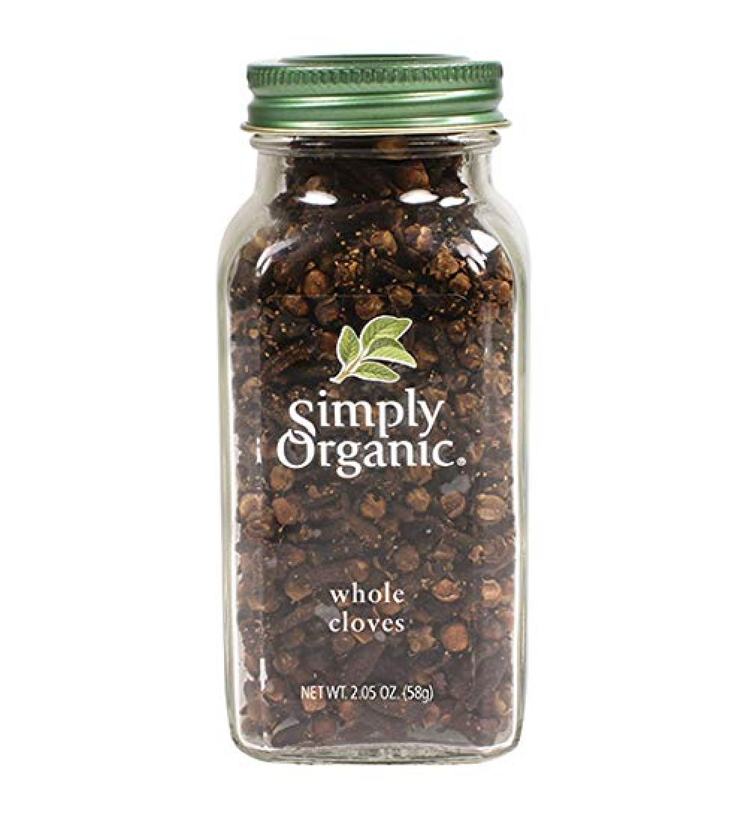Buy Simply Organic Whole Cloves 2.05 oz | Premium Quality Spices - Buy Online on GoSupps.com