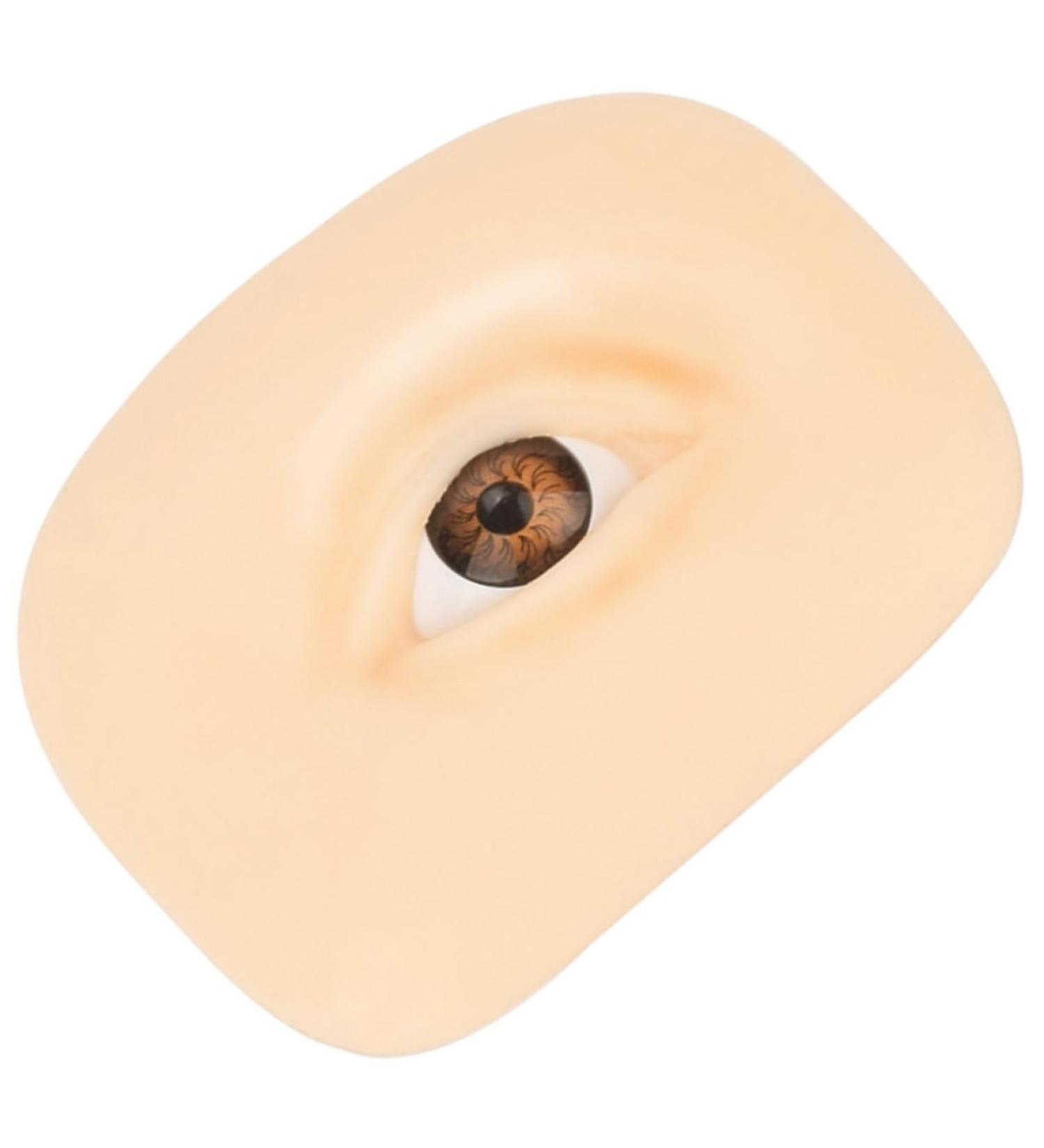 DOITOOL Makeup Practice Skin Silicone Molds Eyeshadow Face Tools Eye Shadow Practice Skin Consumables Bionic 6.9x5.2cm As Shown 2 - Buy Online on GoSupps.com