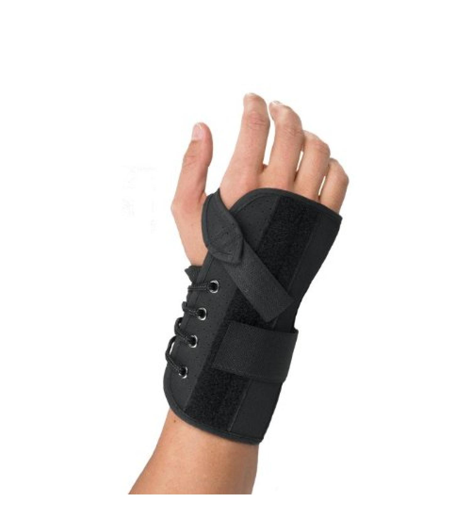 BREG 10554 Left Wrist Brace - Large Low Profile Deluxe with Malleable Palmar Stay | International Shipping Available - Buy Online on GoSupps.com