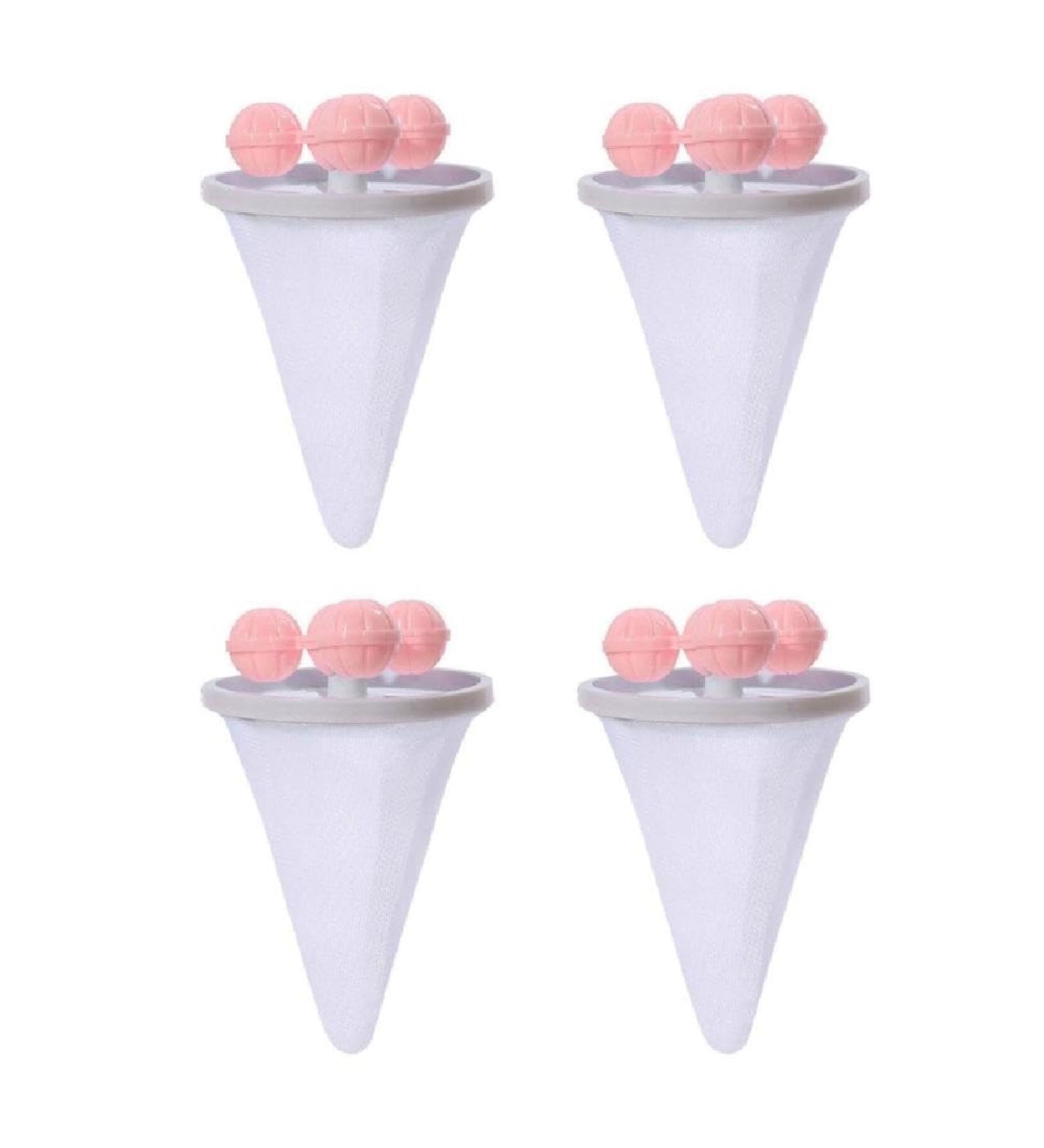 4Pieces Filter Bags Pet Hair Remover Reusable Washing Machine Hair Catcher Hair Remover Filter Bag For Laundry Clothes Washing Machine Hair Filter Reusable Hair Remover Filter Bag Floating Lint Bag - Buy Online on GoSupps.com