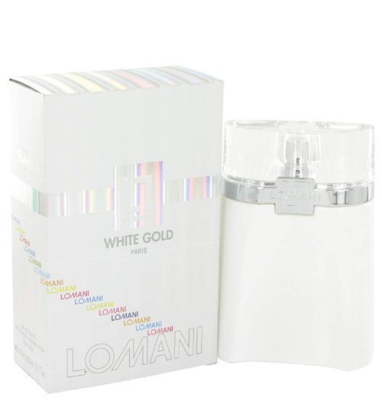 Lomani White Gold by Lomani Men's Eau De Toilette Spray 3.4 oz - 100% Authentic