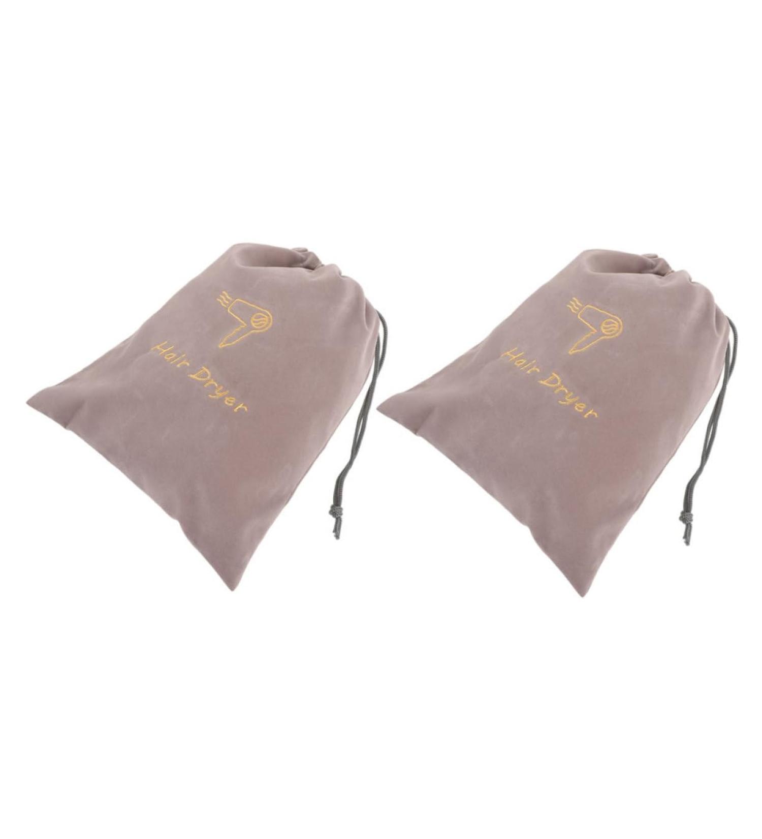 FOMIYES 2pcs Velvet Bag Portable Hair Dryer Bag Travel Bag for Shoes Blow Dryer Bag Blow Dryer Retractable Cord Hair Dryer Retractable Cord Hair Dryer Bag Drawstring Dust Bags for Handbags - Buy Online on GoSupps.com