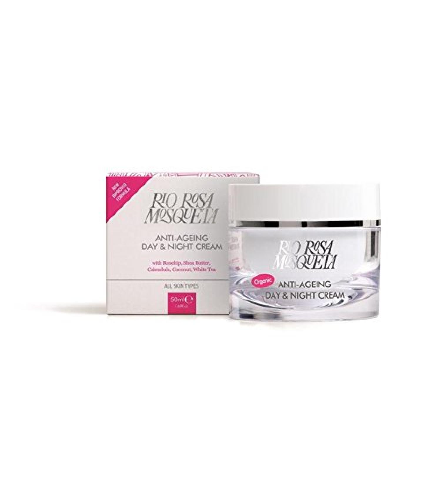 Rio Rosa Mosqueta Rosa Mosqueta Organic Day & Night Cream - 50ml - by Rio Rosa Mosqueta - Buy Online on GoSupps.com