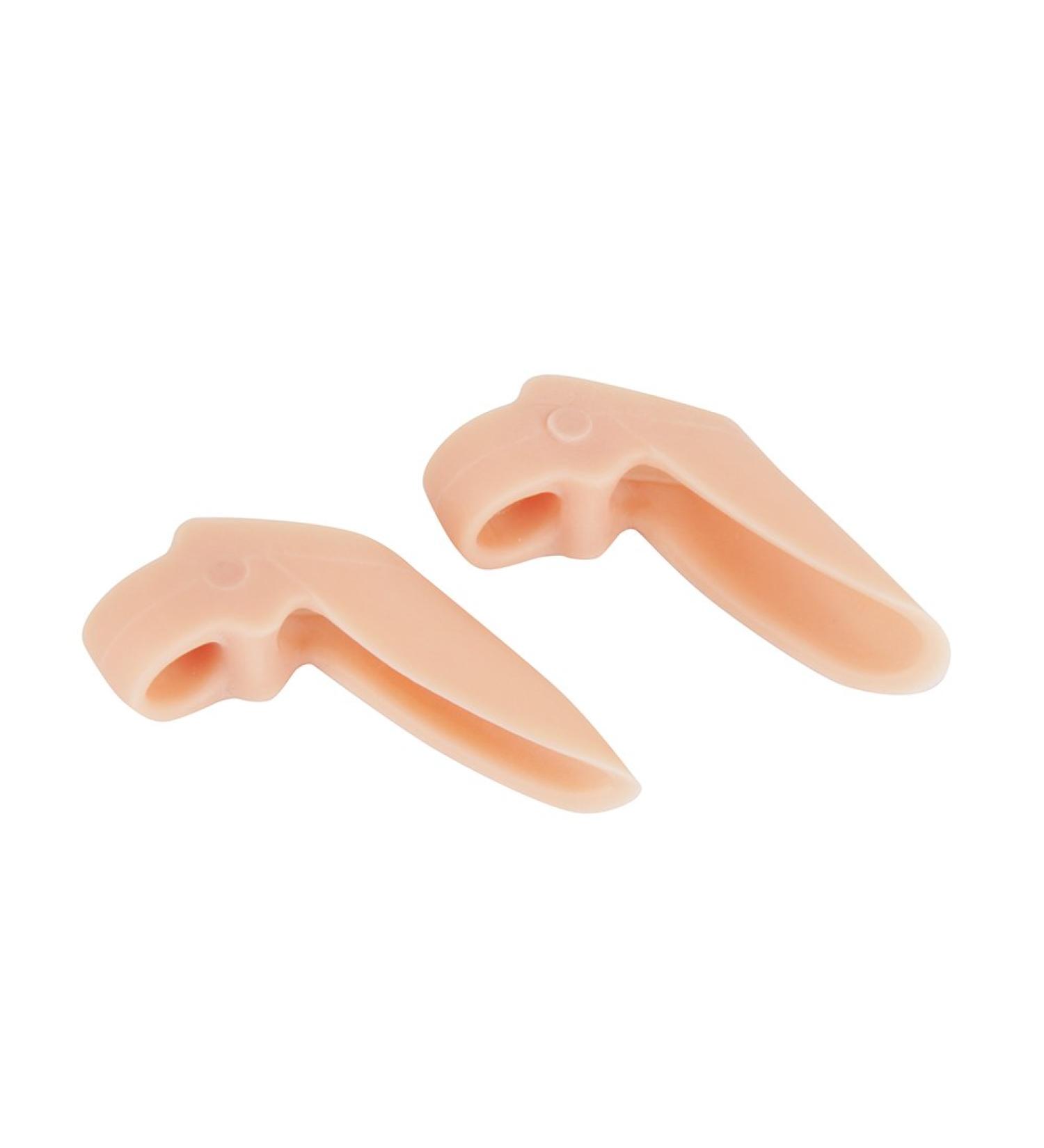 2pcs Gel Silicone Bunion Corrector - Soft Toe Protector Pad & Straightener for Foot Comfort - Buy Online on GoSupps.com
