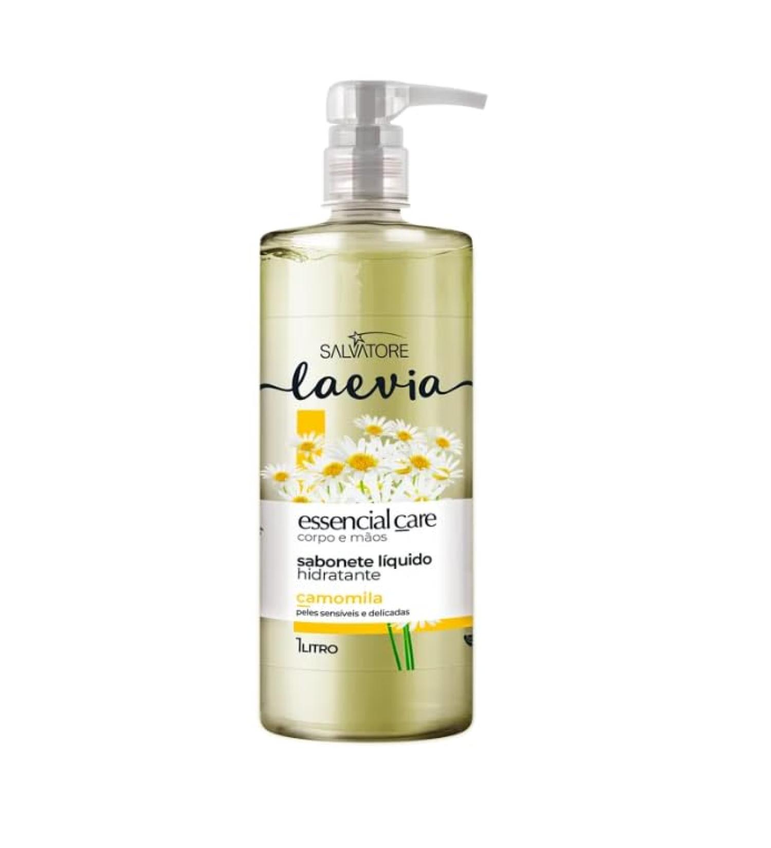 Laevia Camomila and LaCroix Lavender Body Soaps 1 Litre and 500 ml